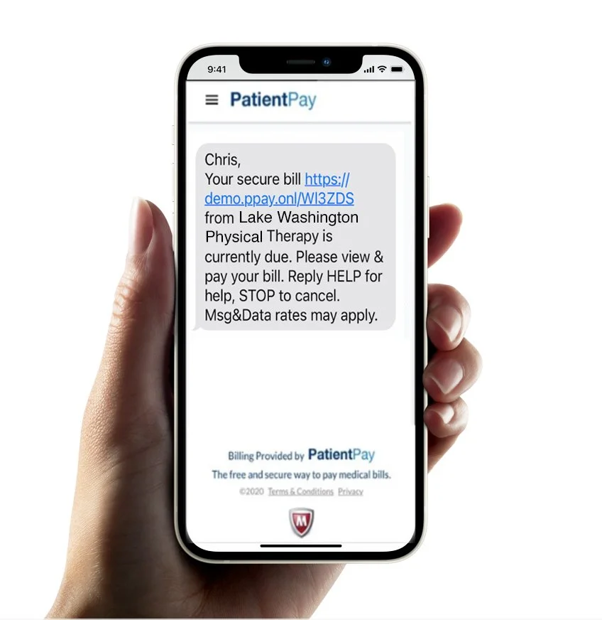 Online Bill Pay — Lake Washington Physical Therapy