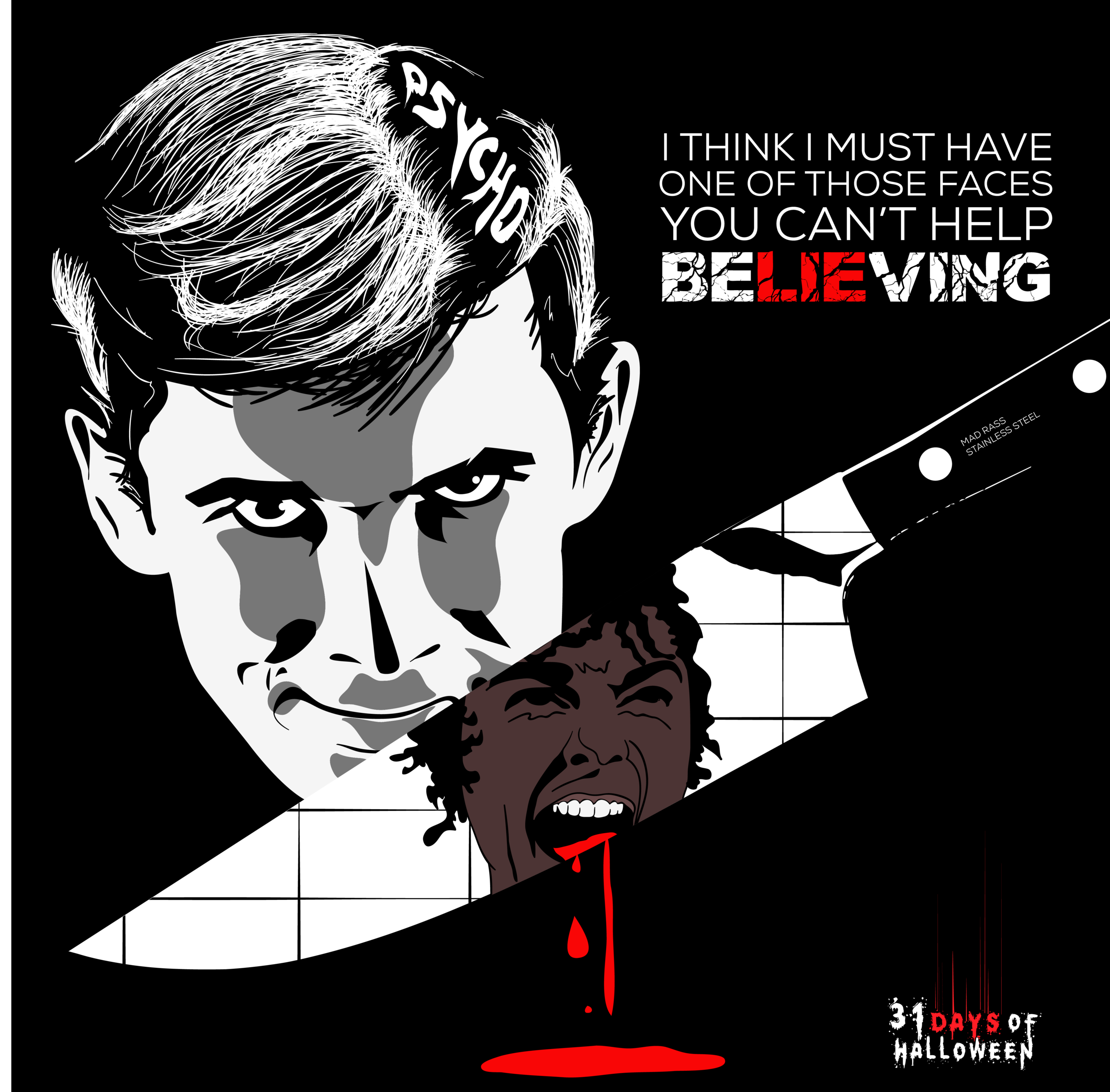 Day 5 - Norman Bates (Alfred Hitchcock’s Psycho)