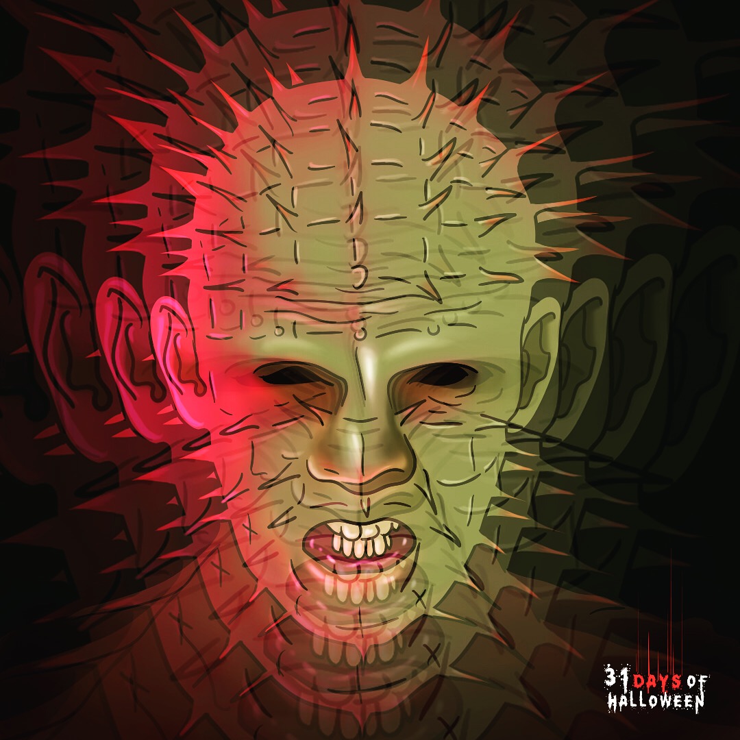 Day 11 - Pinhead>Makahead (Hellraiser)