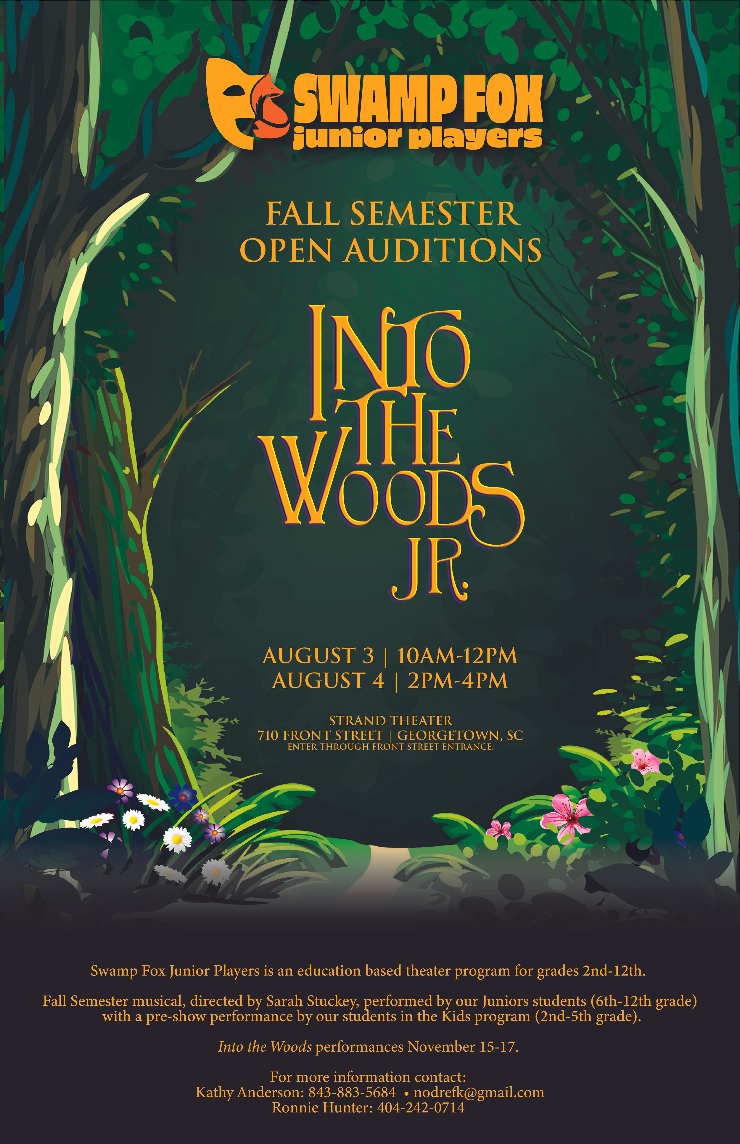 Into the Woods - Juniors - Auditions