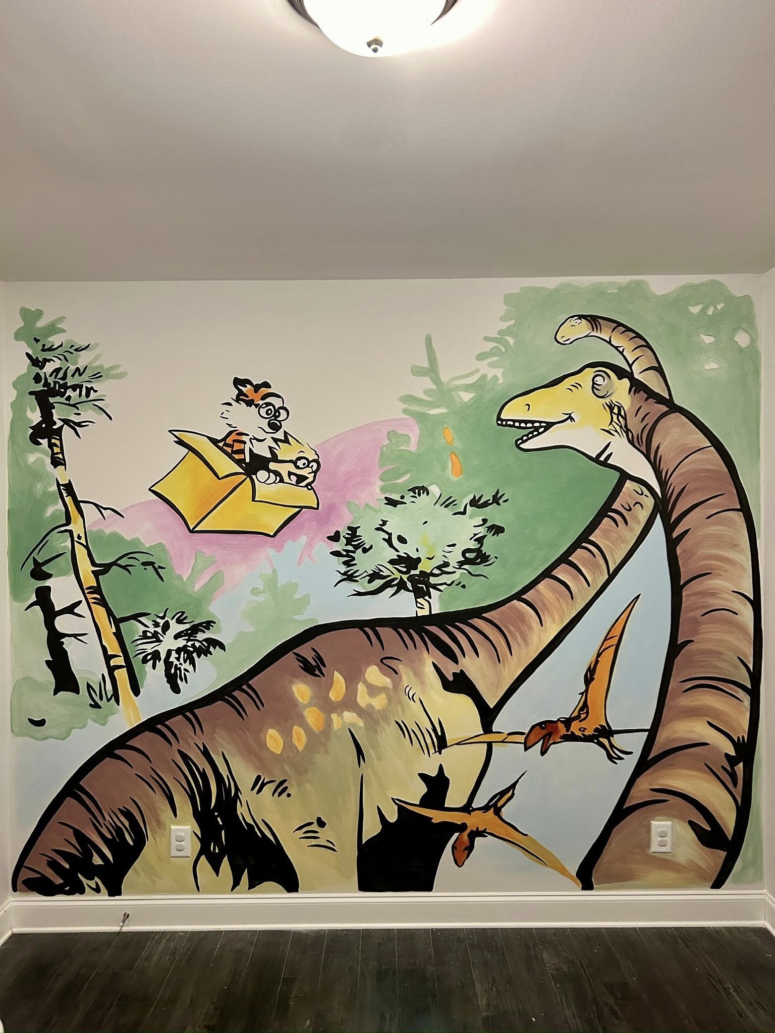 Kids room- Nursery wall mural