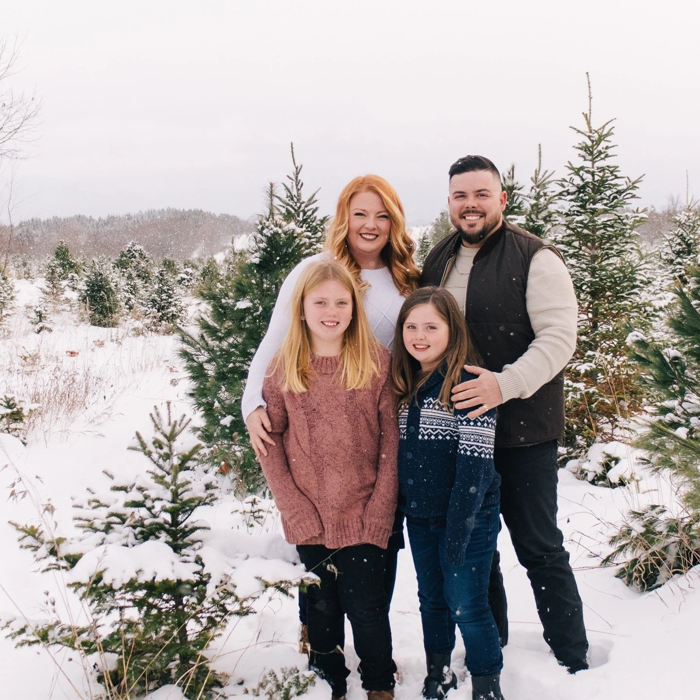 More Christmas tree farm minis I did for Ashley :) #merrychristmas