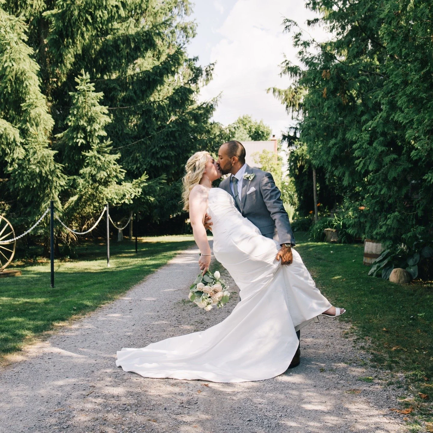 Beautiful wedding I captured last summer for Justin &amp; Erin 📸