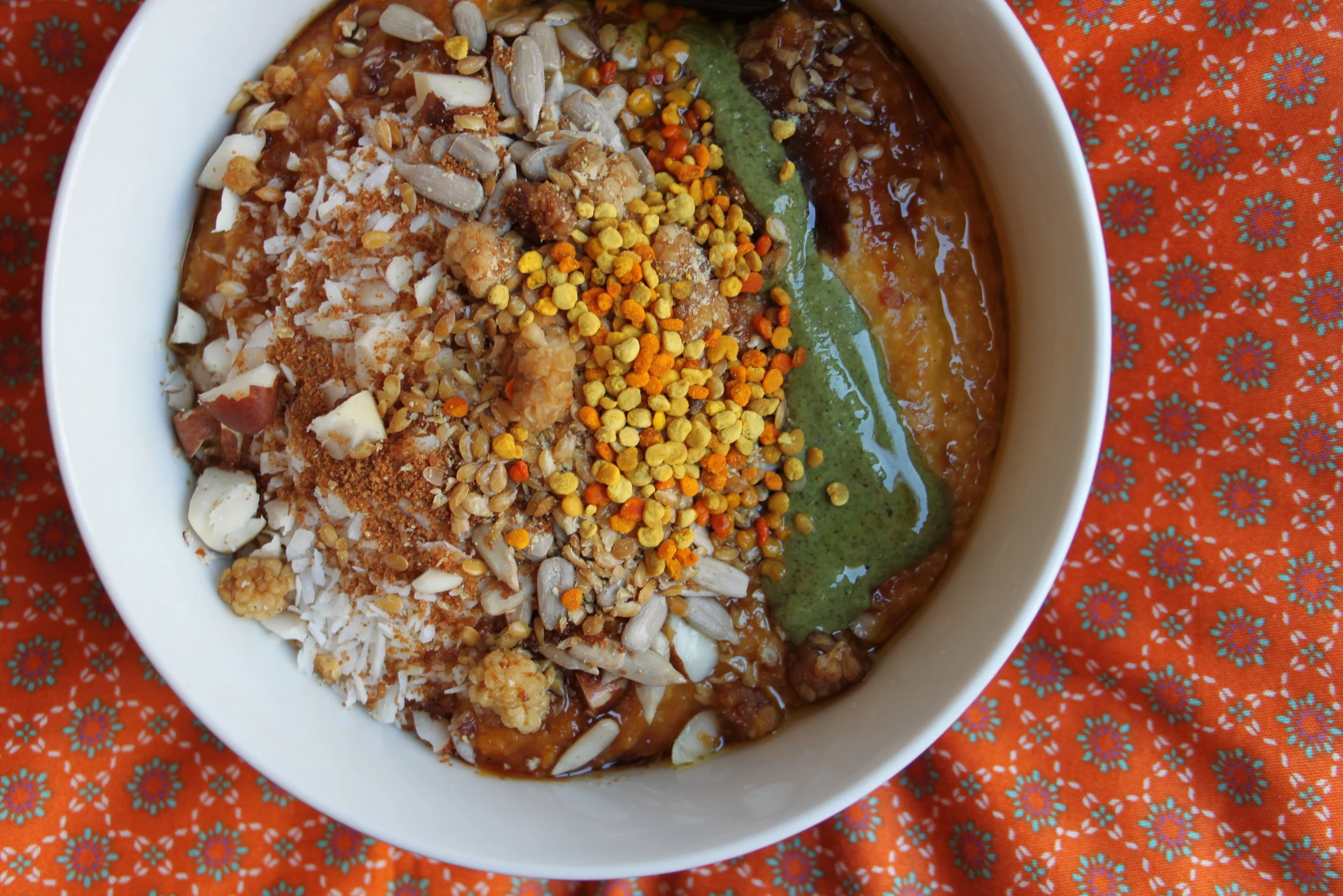 Warming Pumpkin Spice Porridge