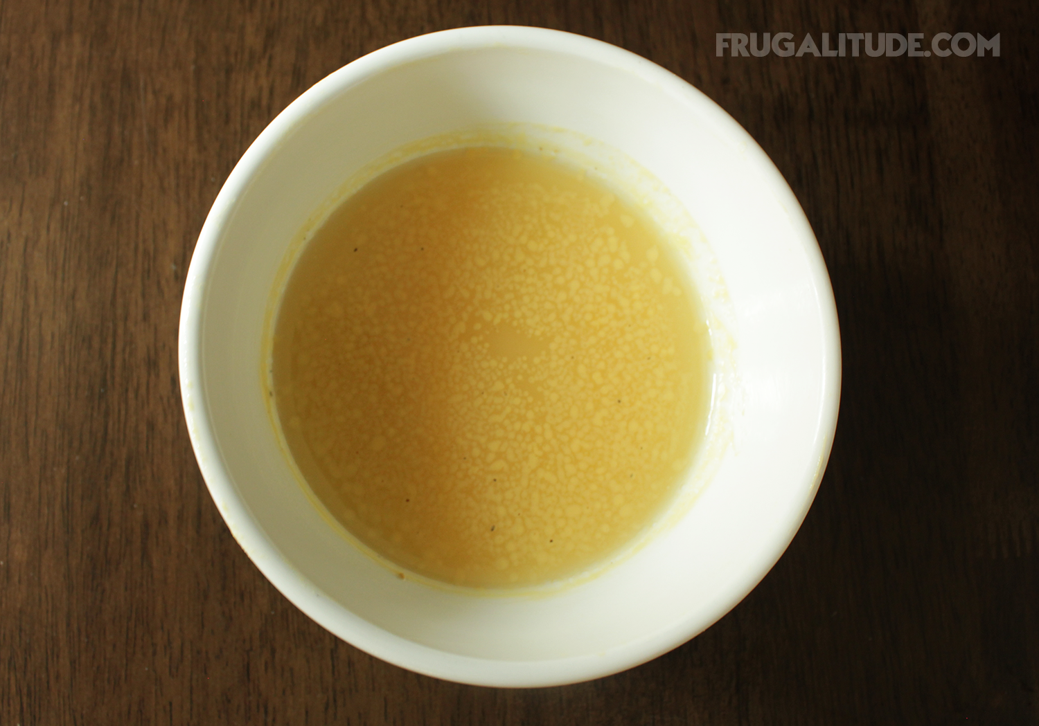 Mayonnaise made with powdered egg - a total failure!