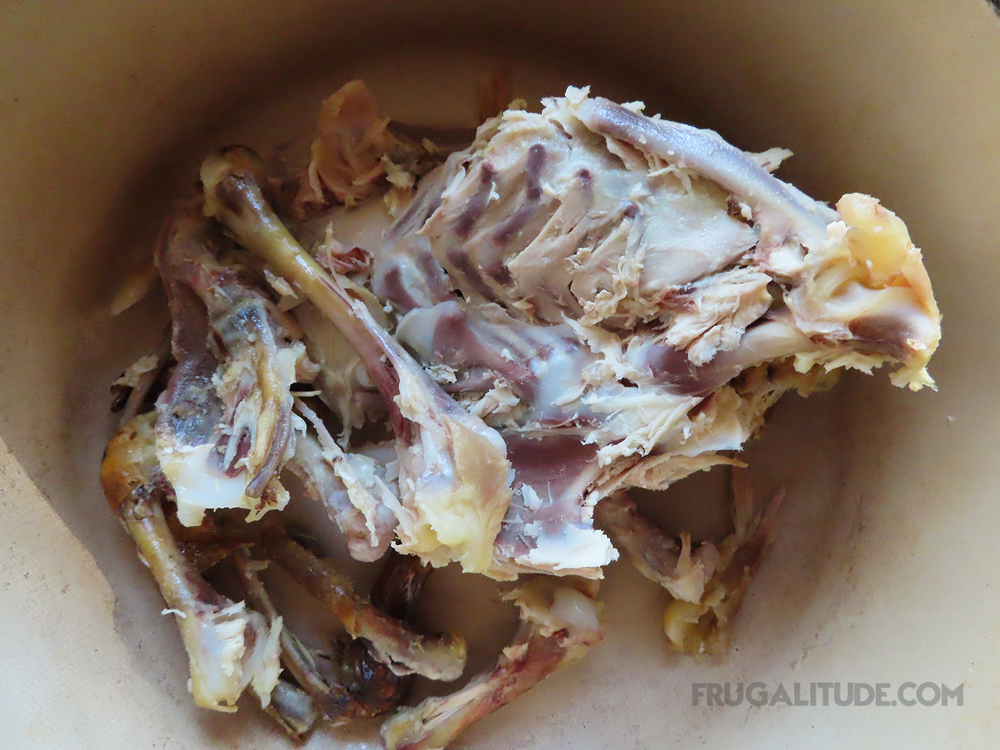 Chicken carcass