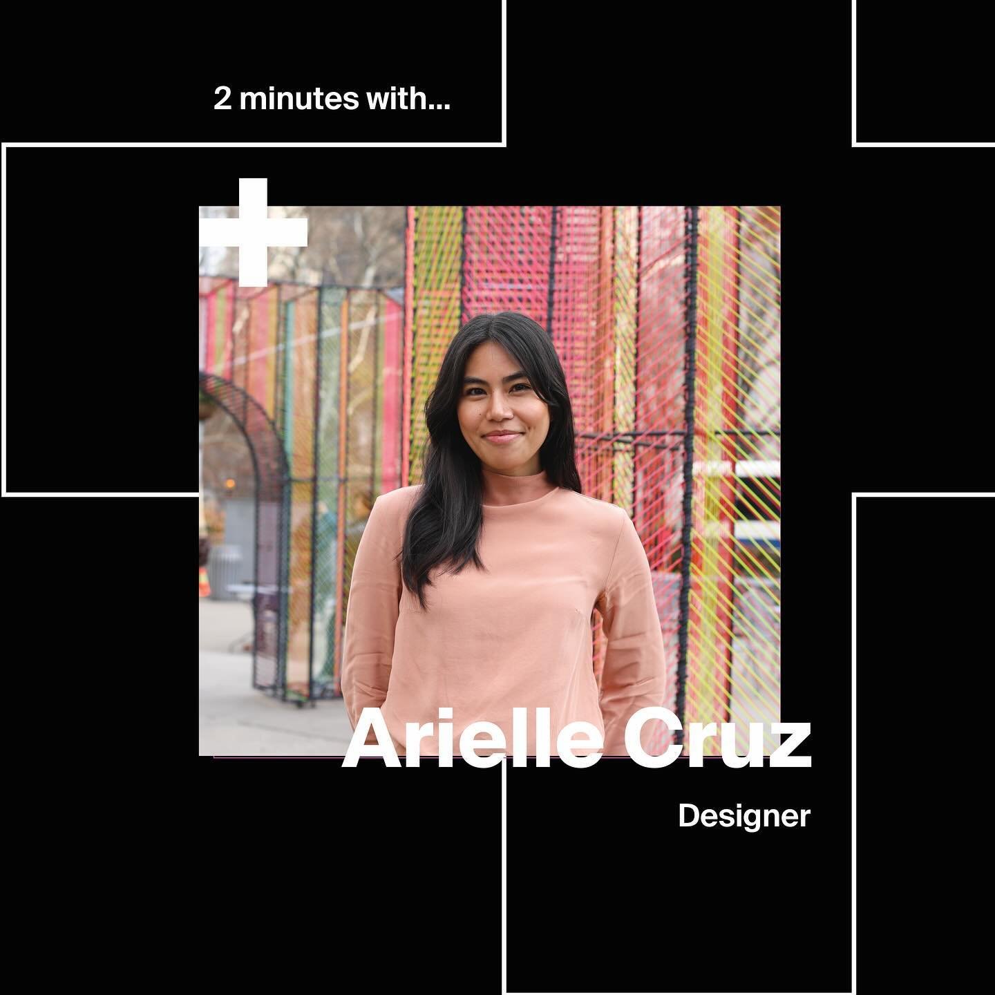 We're excited to share the next feature in our '2 minutes with...' series, meet Arielle Cruz!

#aplusi #aplusipeople