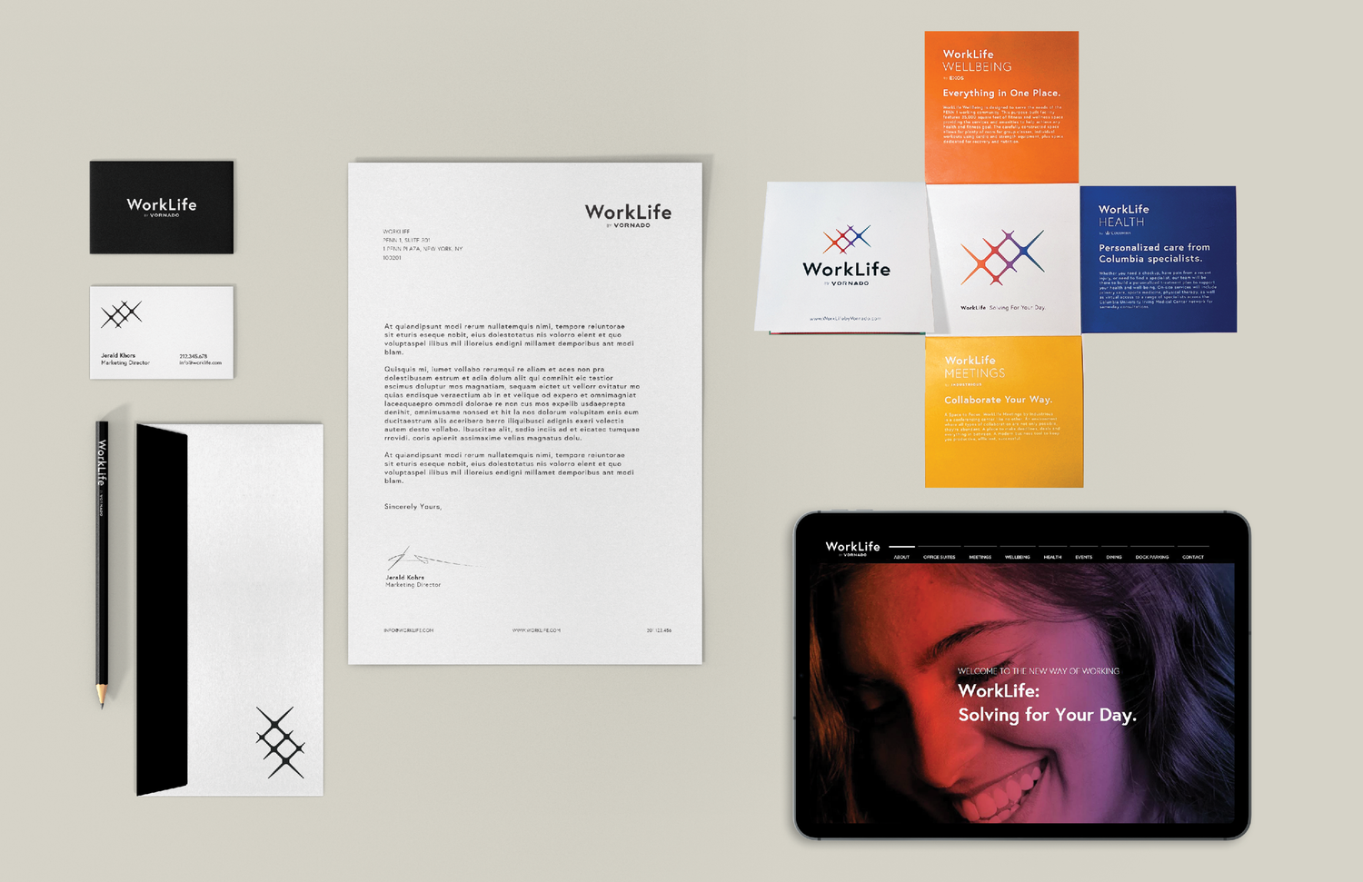 Vornado, WorkLife Branding — A+I is Architecture Plus Information