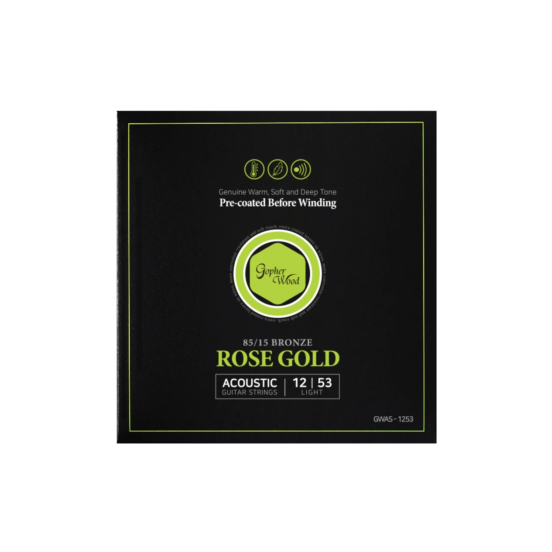 Gopher Wood Acoustic Guitar 3 Pack