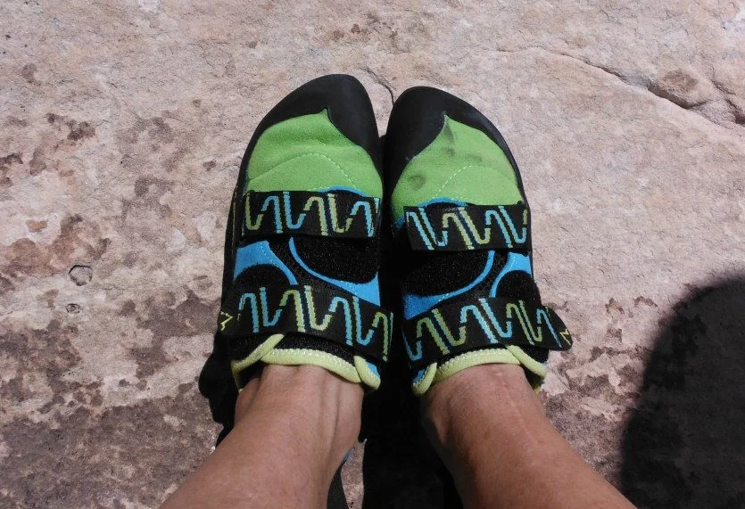 The Climber's Feet