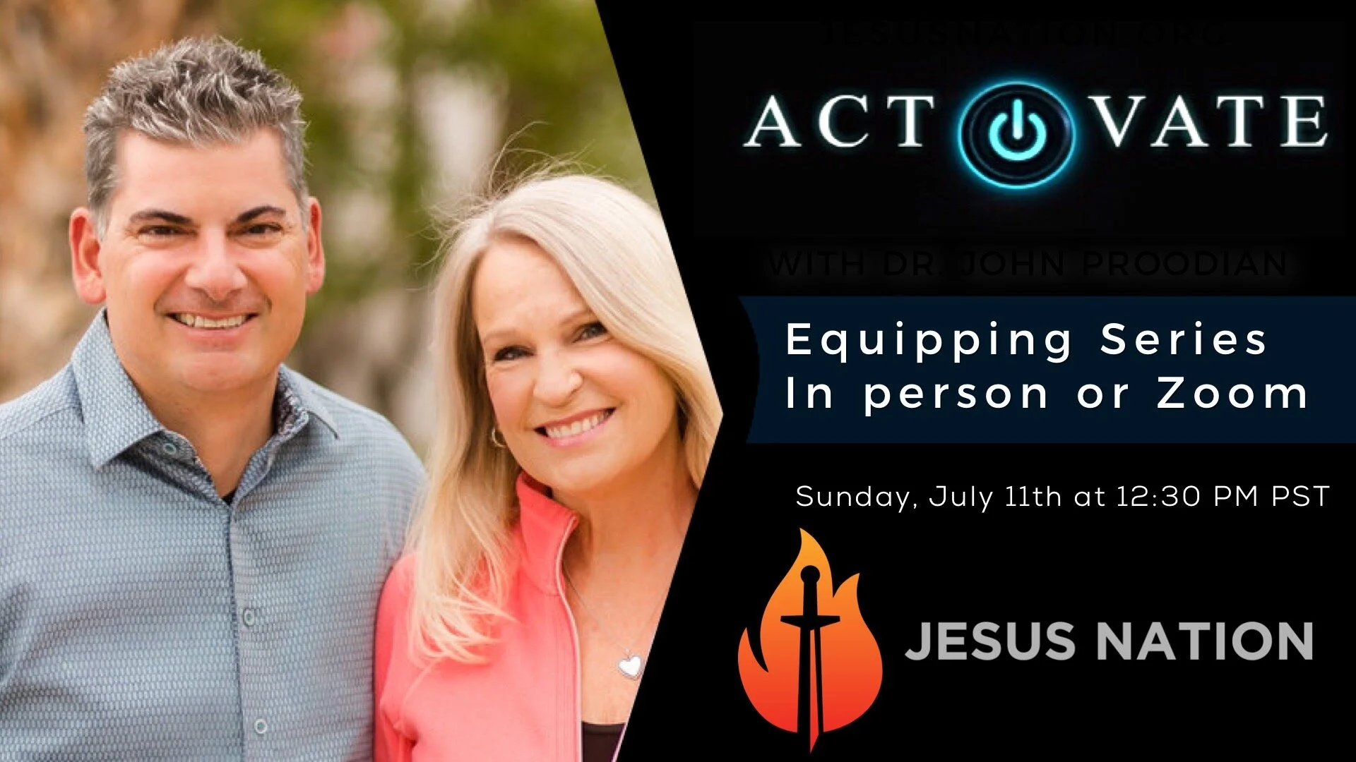 Activate! Equipping with Dr. John and Janet Proodian