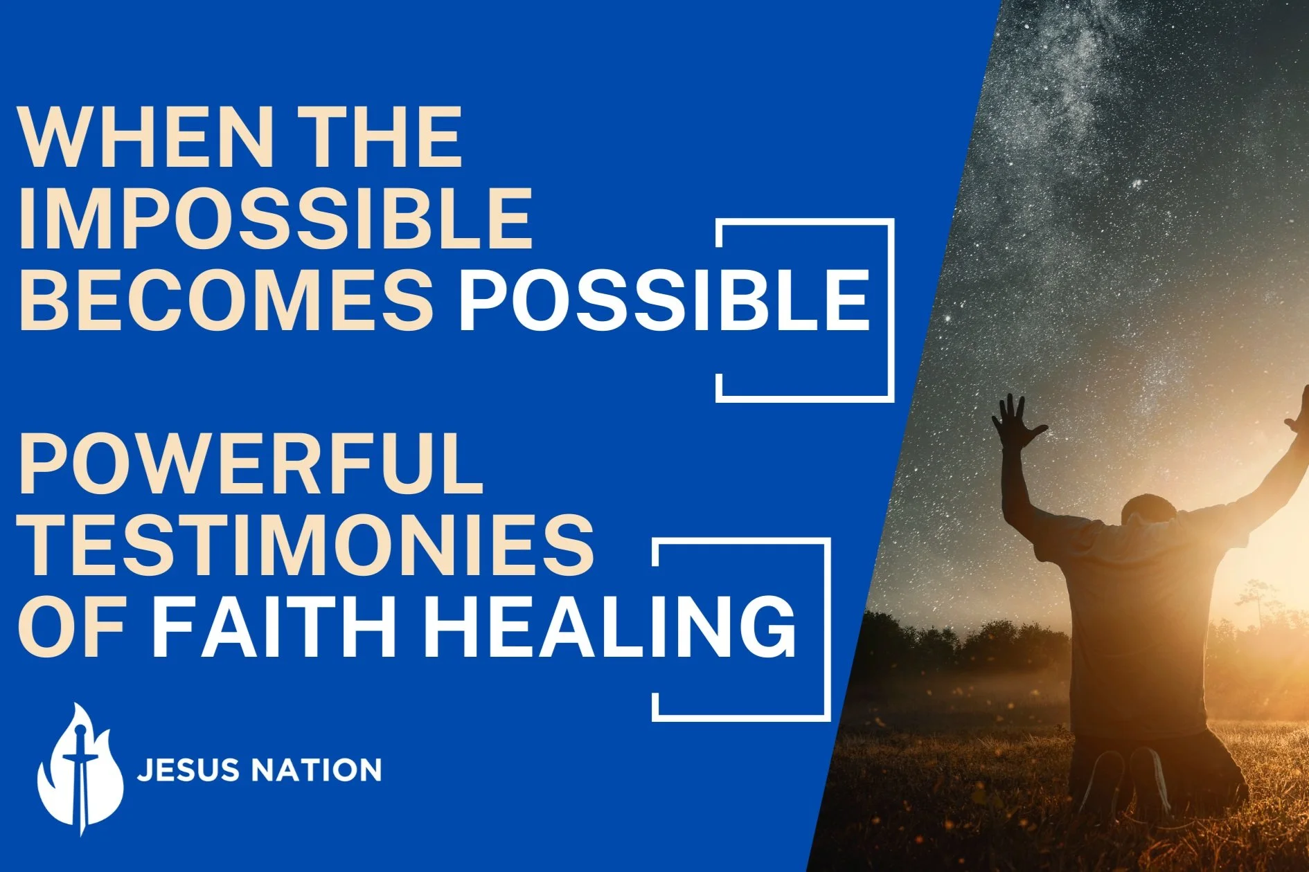WHEN THE IMPOSSIBLE BECOMES POSSIBLE POWERFUL TESTIMONIES OF FAITH HEALING