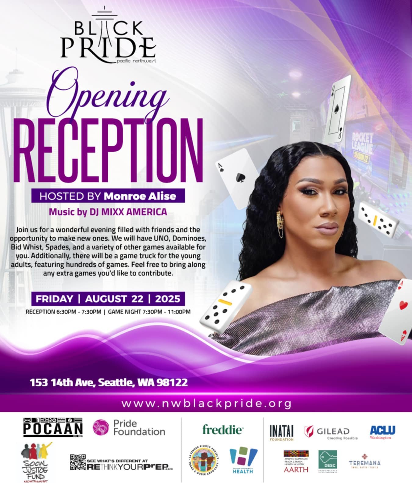 Pride Opening Reception - Cards & Gaming Truck