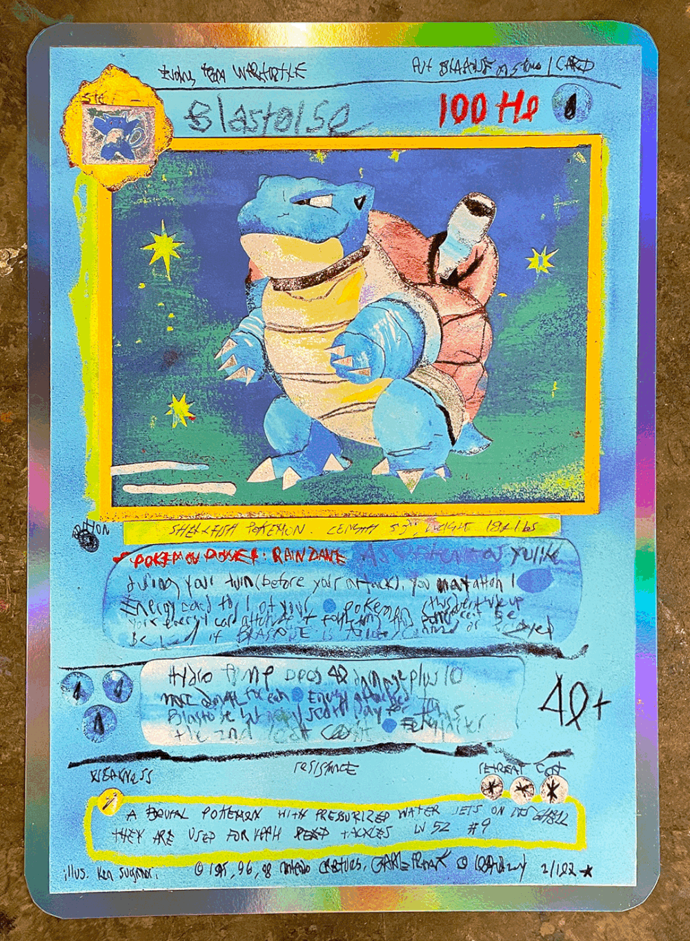 Nostalgia (Blastoise) Regular Holo POP!NK EDITIONS Nostalgia (Blastoise) Regular Holo POP!NK EDITIONS