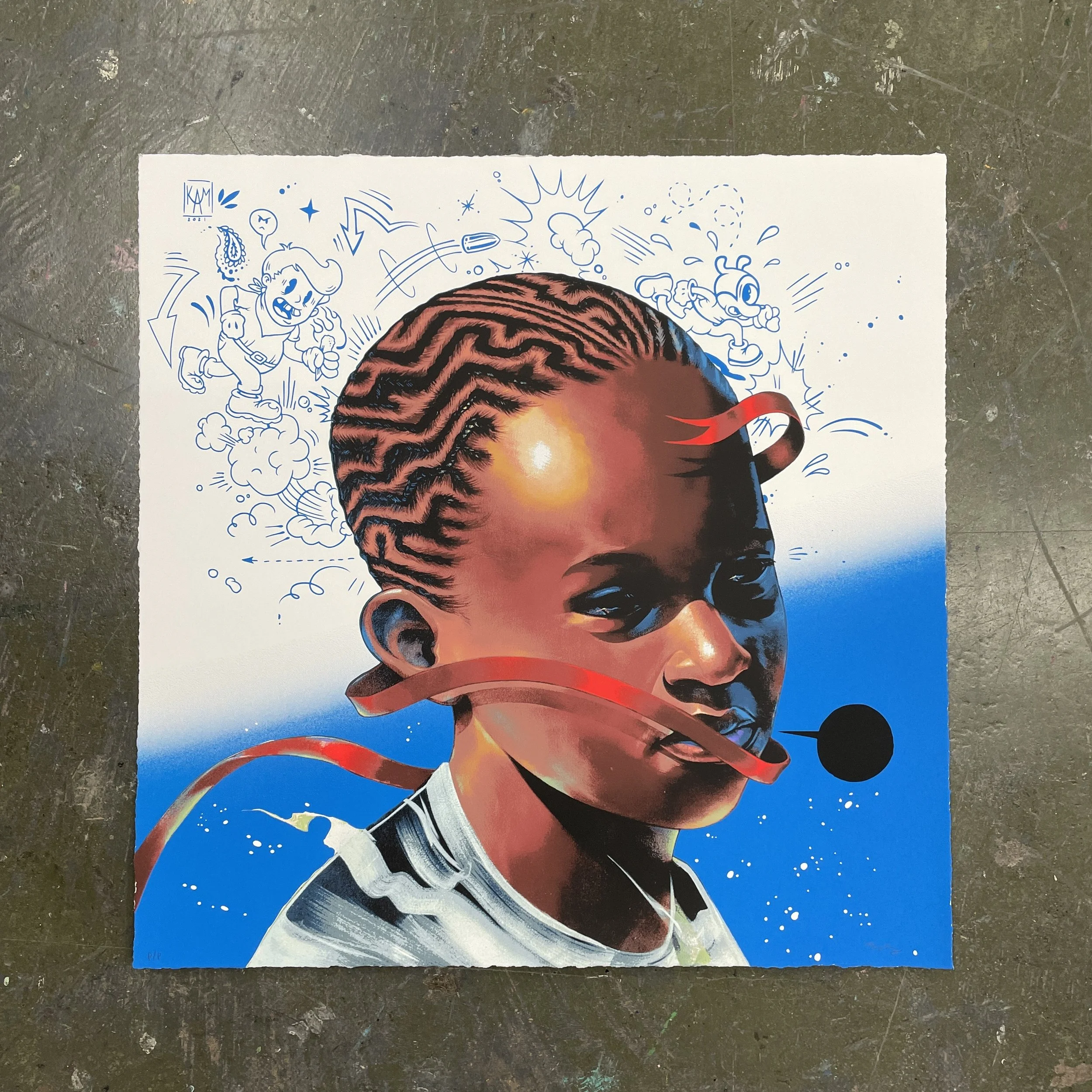 The Sweet Escape (variant 3, blue)