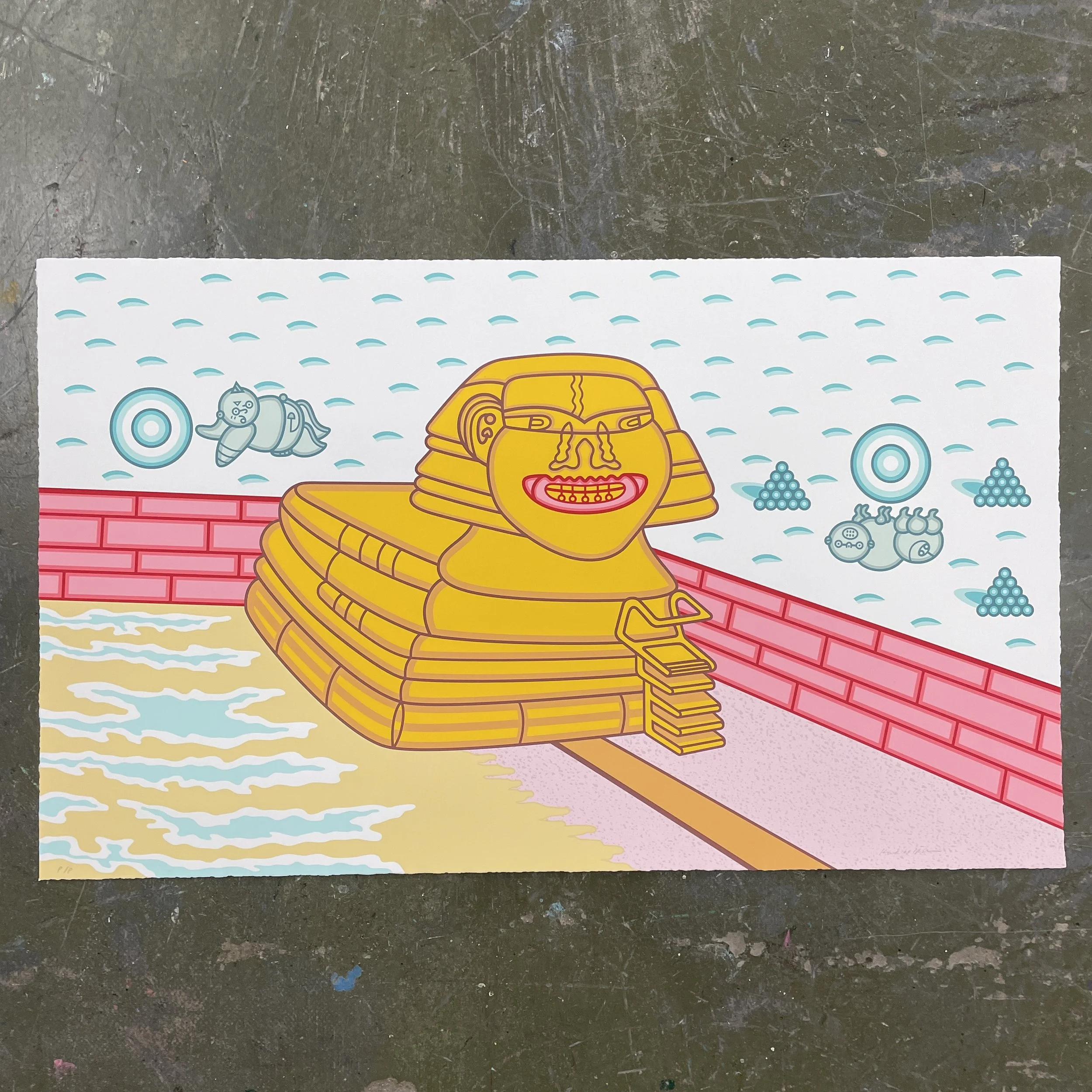 Sphinx Thinks About Climate Change