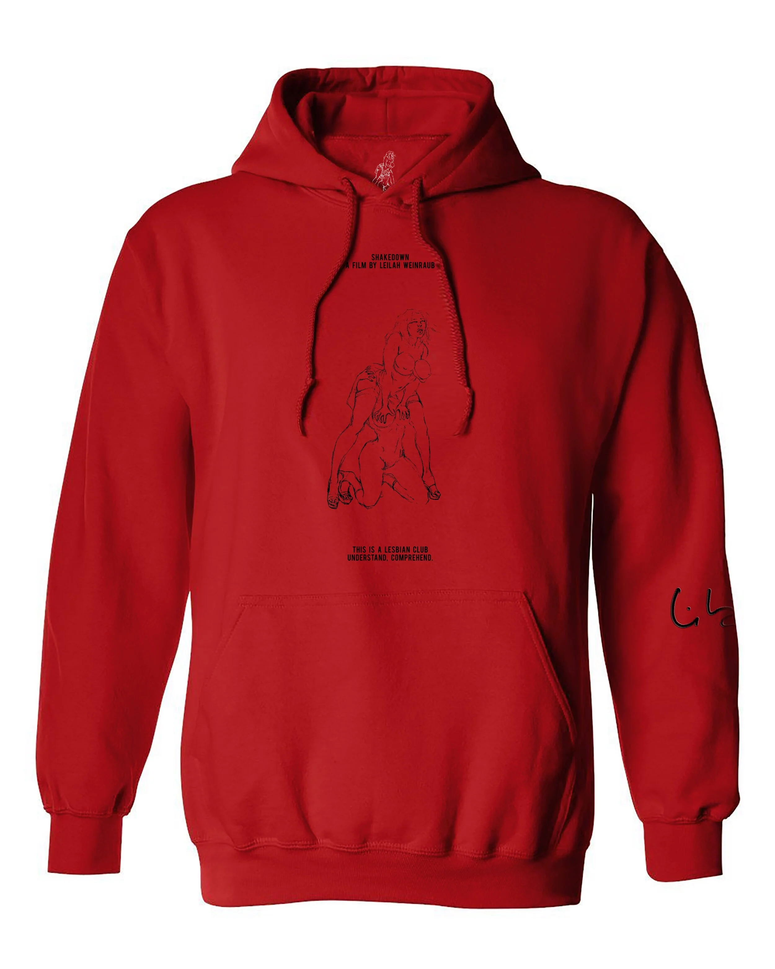 SHAKEDOWN LEGEND HOODIE (BASIC/RED)
