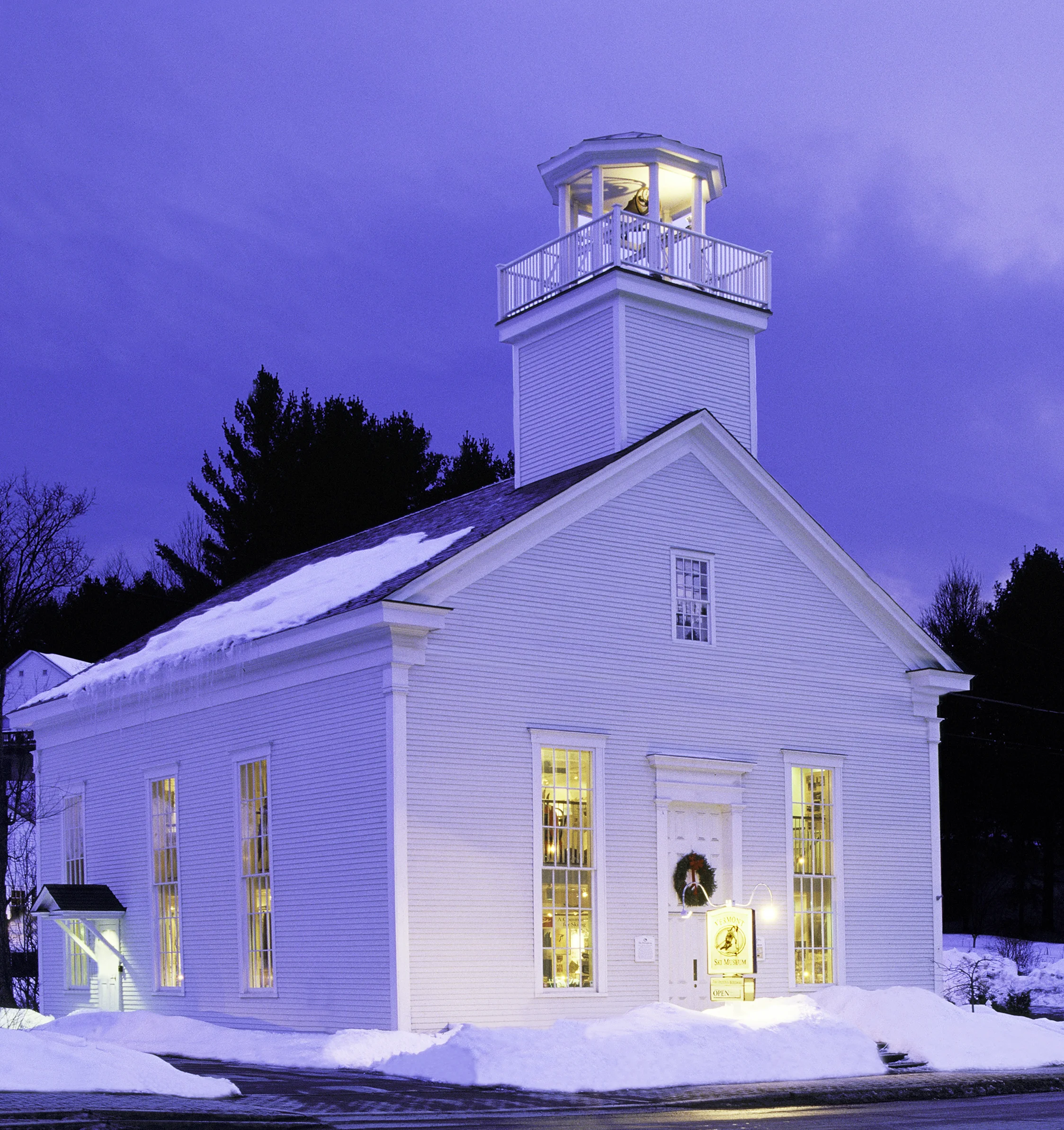 The Vermont Ski and Snowboard Museum in Stowe today.