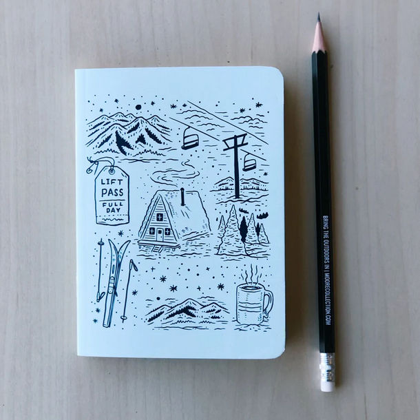 Mini Ski Days Notebook
