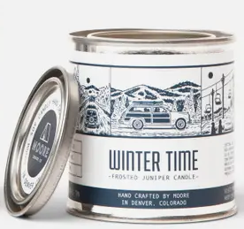 Winter Time Candle (1/2 Pint)