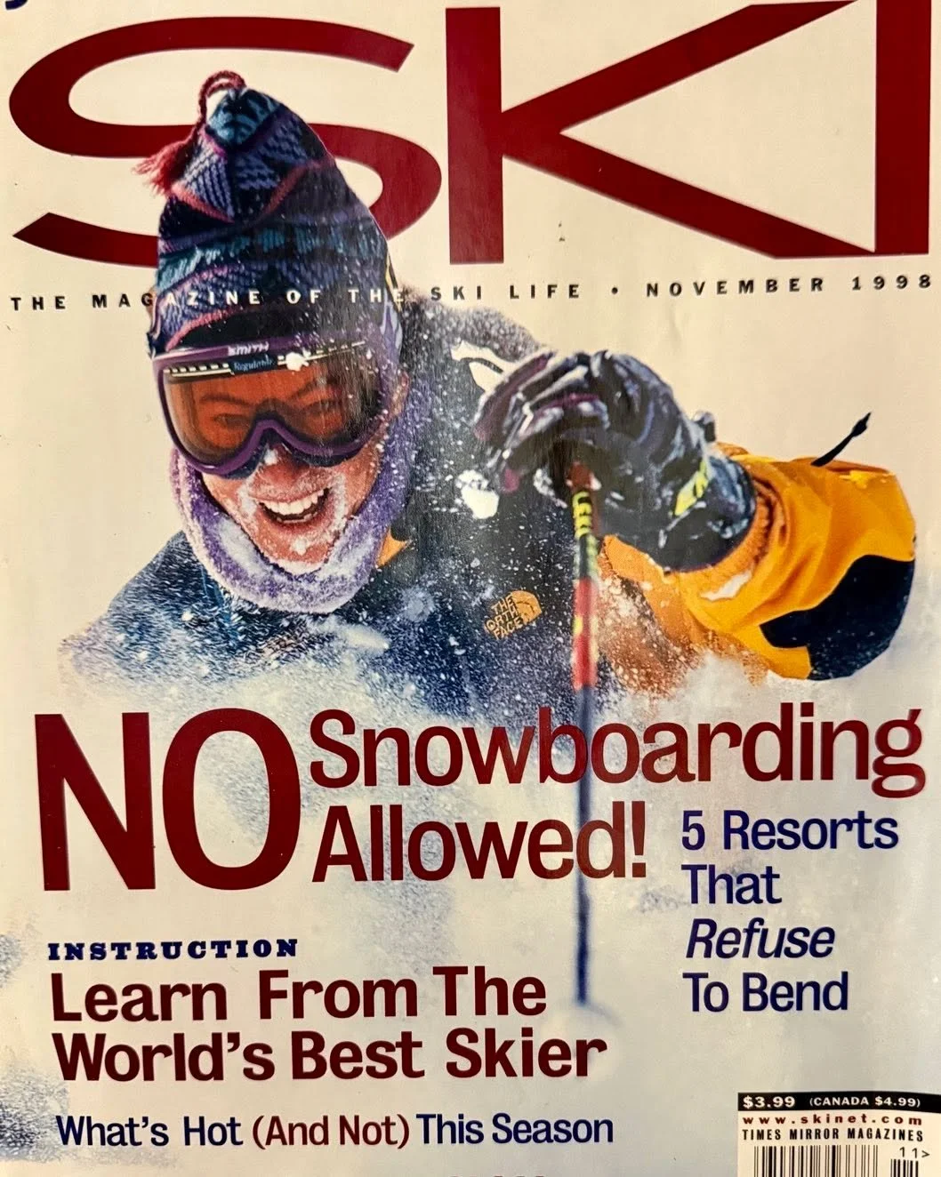 Really!?? November 1998 - NO SNOWBOARDING ALLOWED!
Check out the many retro magazines 1940s thru 1990&rsquo;s in our Vintage Online Auction! Plus a lot of other groovy stuff! Click link in bio or our website.
#snowboarding #skiing #winter #vintagemag