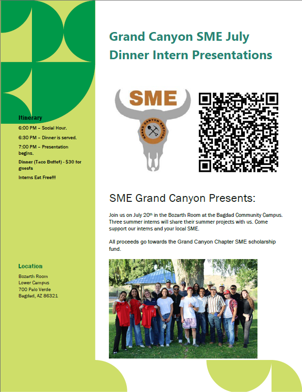 Bagdad Intern Dinner Meeting - July 2026