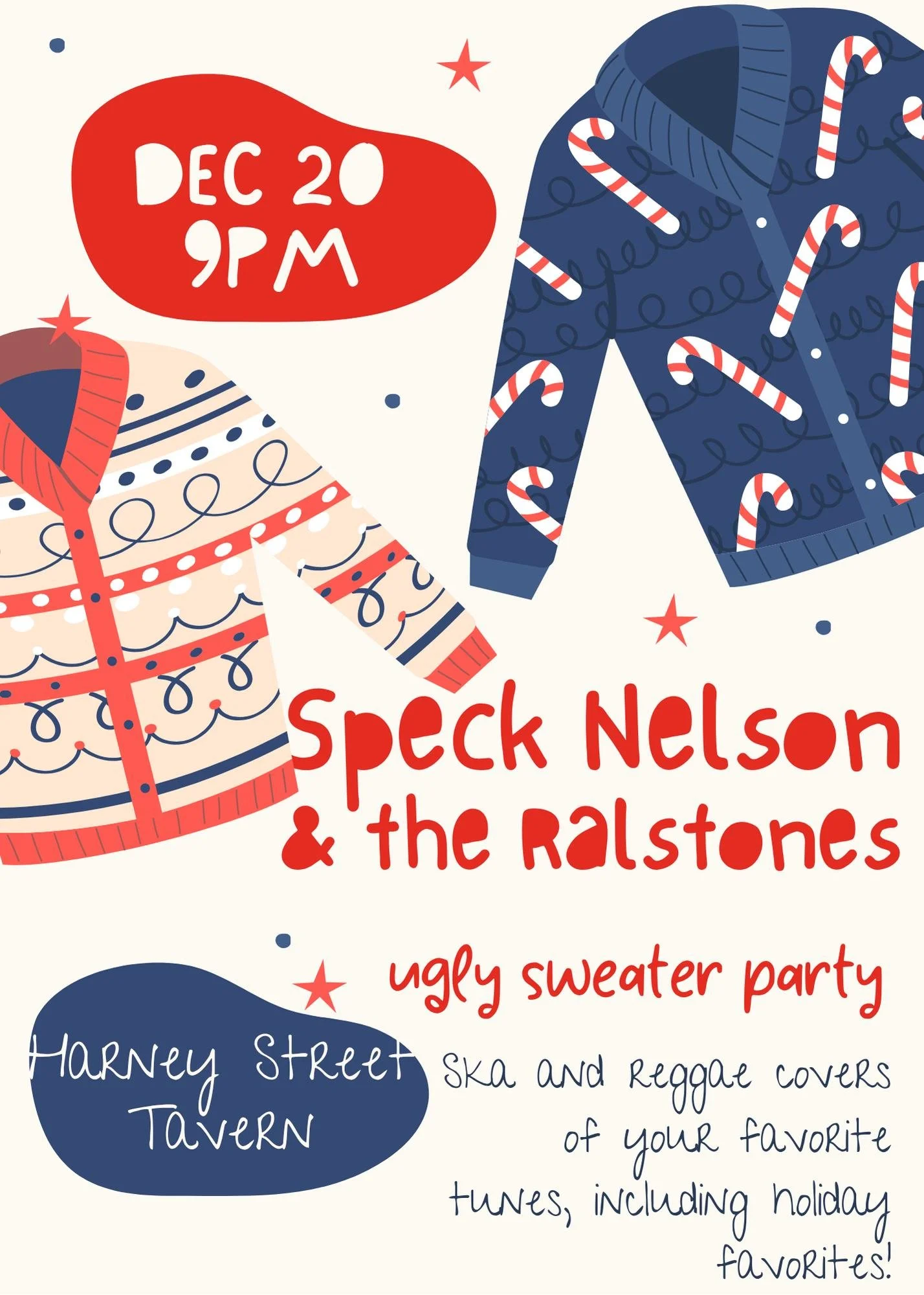 Speck Nelson &amp; The Ralstones - Ugly Sweater Party