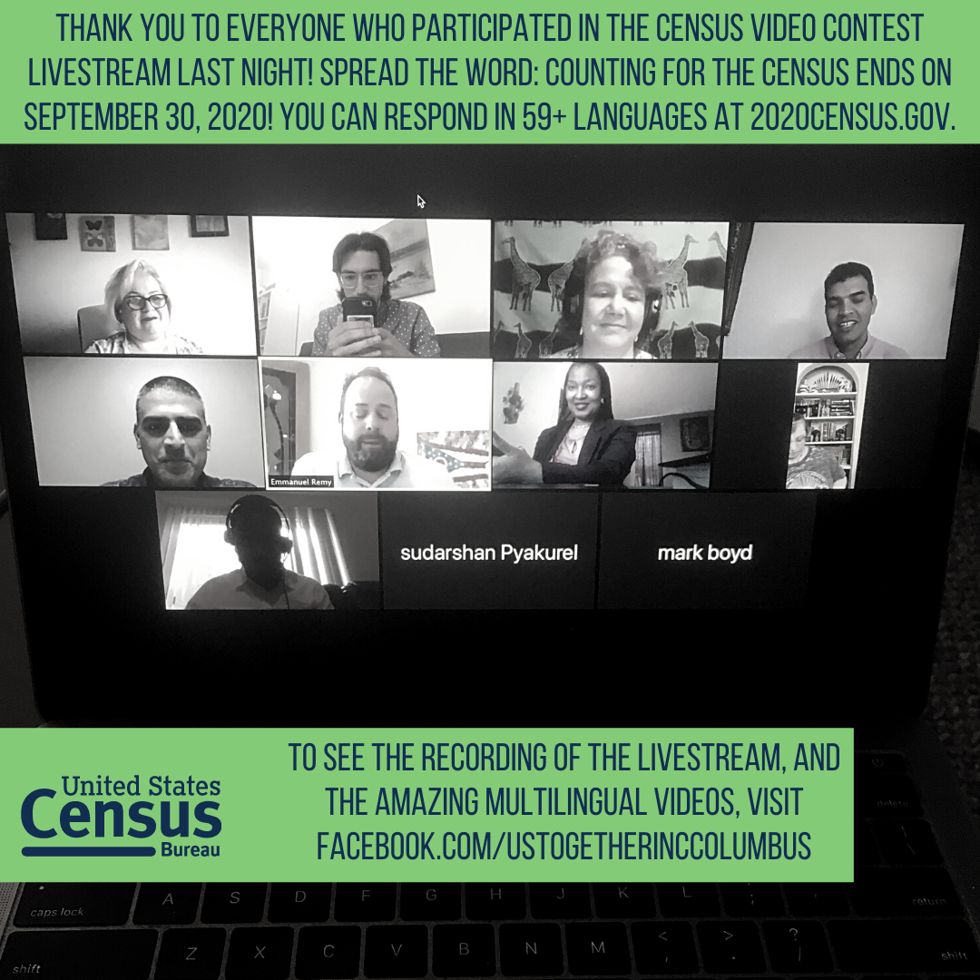 US Together and Community Partners Host Virtual Census Event