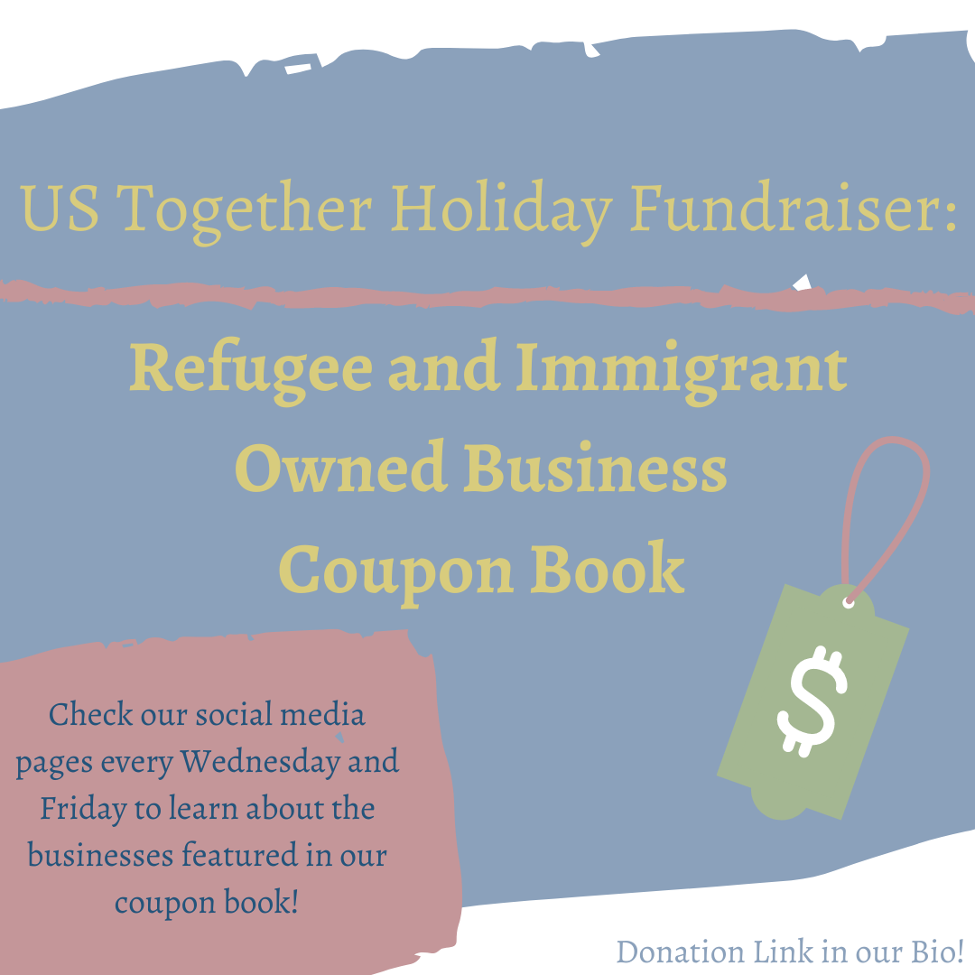 Fundraiser Announcement: Refugee and Immigrant Owned Business Coupon Book 
