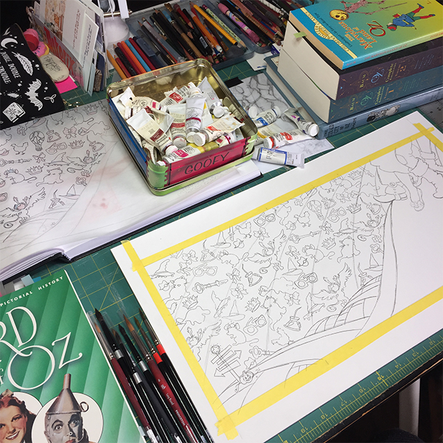 … this gives me all the lines i need to fill in with paint!