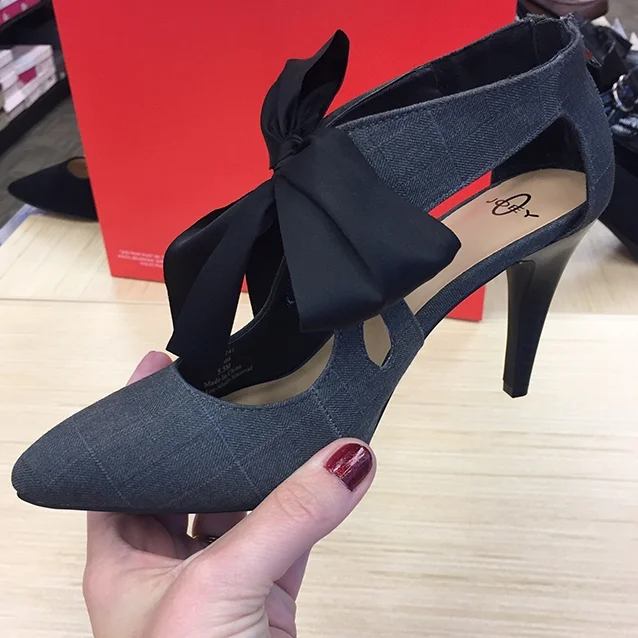 sometimes i browse shoe stores (so dangerous! ha!). and i would have LOVED to have put dorothy in a shoe similar to this– but honestly, who wants to walk all the way down the yellow brick road in heels? so for her sake, we went with flats. but if these shoes came in sparkle? so mine. 