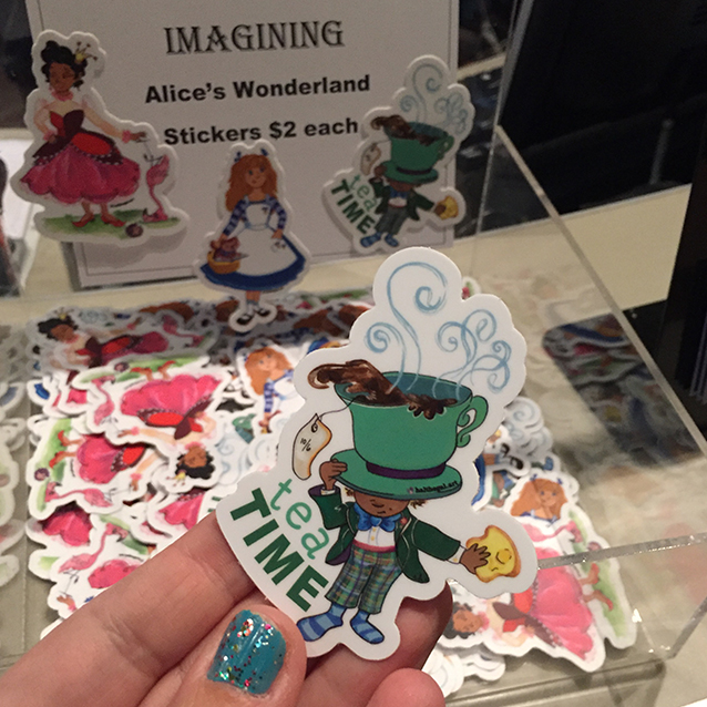 look how cute & colourful the stickers turned out to be!! ;D i love them all!! :D
