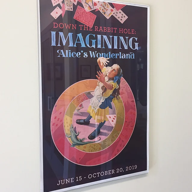 i documented my trip the exhibit in my instagram stories today. i sure hope you get to see the show!! santore’s watercolours were simply stunning (i LITerally don’t know how he does it!!!!!!), the costumes were magnificent, the movie props and helena bonam carter’s queen of hearts crown and jewelry, and the etchings and all the art… ugh! and so many OTHER great things in the gift shoppe, too! have a marvelous time!!