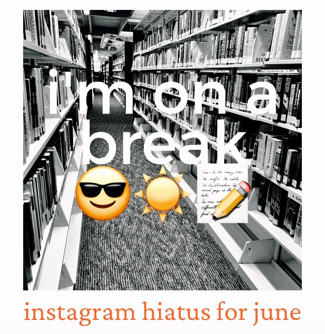 2 weeks without the insta. {so far.}