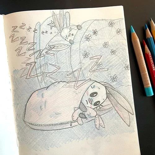 day thirty: sleepover
