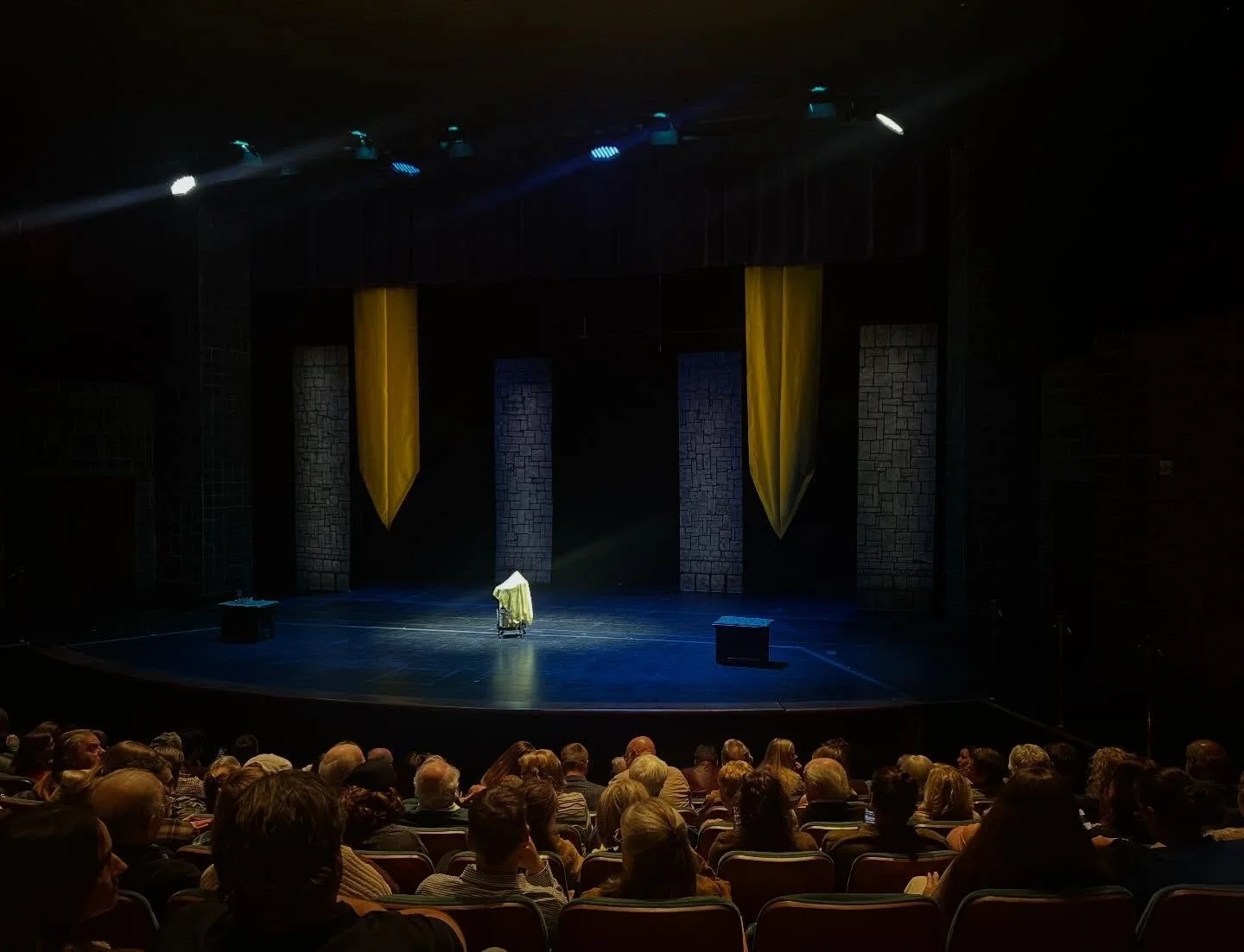 ✨🎭 hamlet is a ghost story, but have you ever seen it as a comedy? 🎭✨
🎟️
last night the @peacecenter invited me to see sh!t-faced shakespeare: hamlet.
and the crowd was roaring.
😅
the premise?
well, the (abridged) hamlet play we (mostly) all know