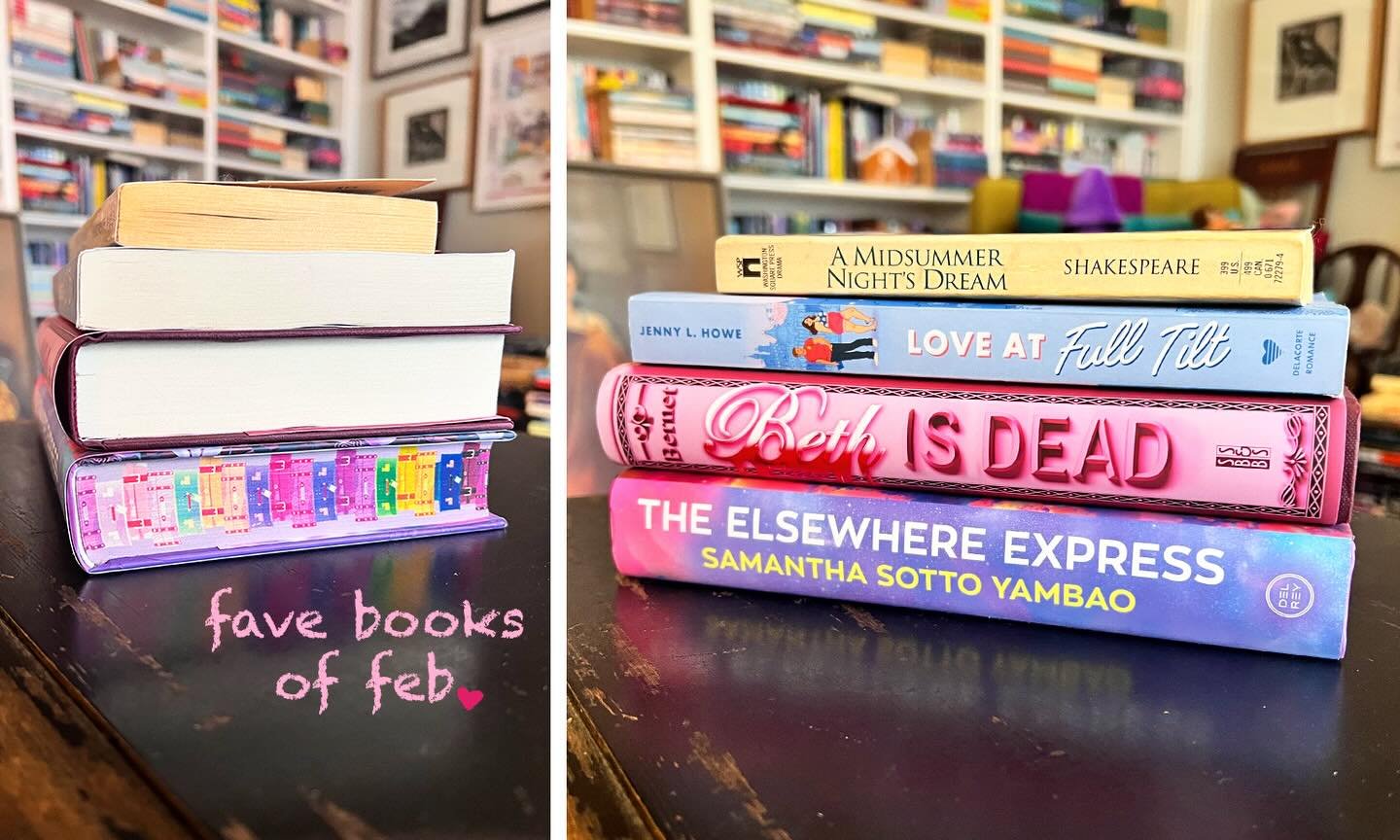 ✨💘 here are the books i&rsquo;ll remember most this month!! did you find any lovable stories?! 💘✨
❤️

💜A MIDSUMMER NIGHT&rsquo;S DREAM BY WM. SHAKESPEARE

my &ldquo;brush up your shakespeare [2025/6]&rdquo; quest continues, and in the alphabetical