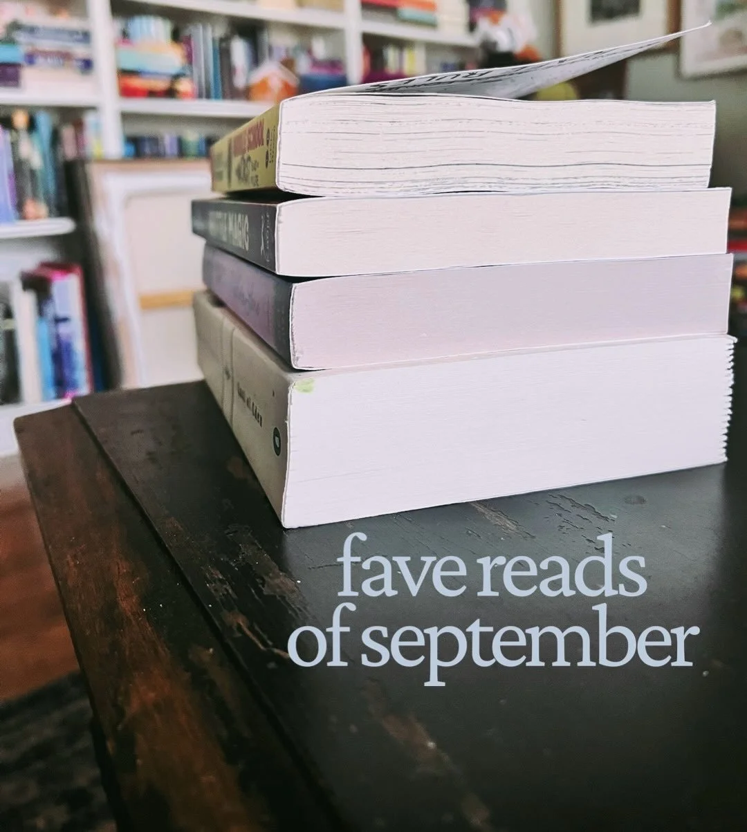 ✨📚i&rsquo;m not sure where all of september went, but i got to spend at least SOME of it with my nose stuck in a book (or few!) 📚✨

here are the books that&rsquo;ll stick with me from the month of reading:

💛 MIDDLE SCHOOL: THE WORST YEARS OF MY L