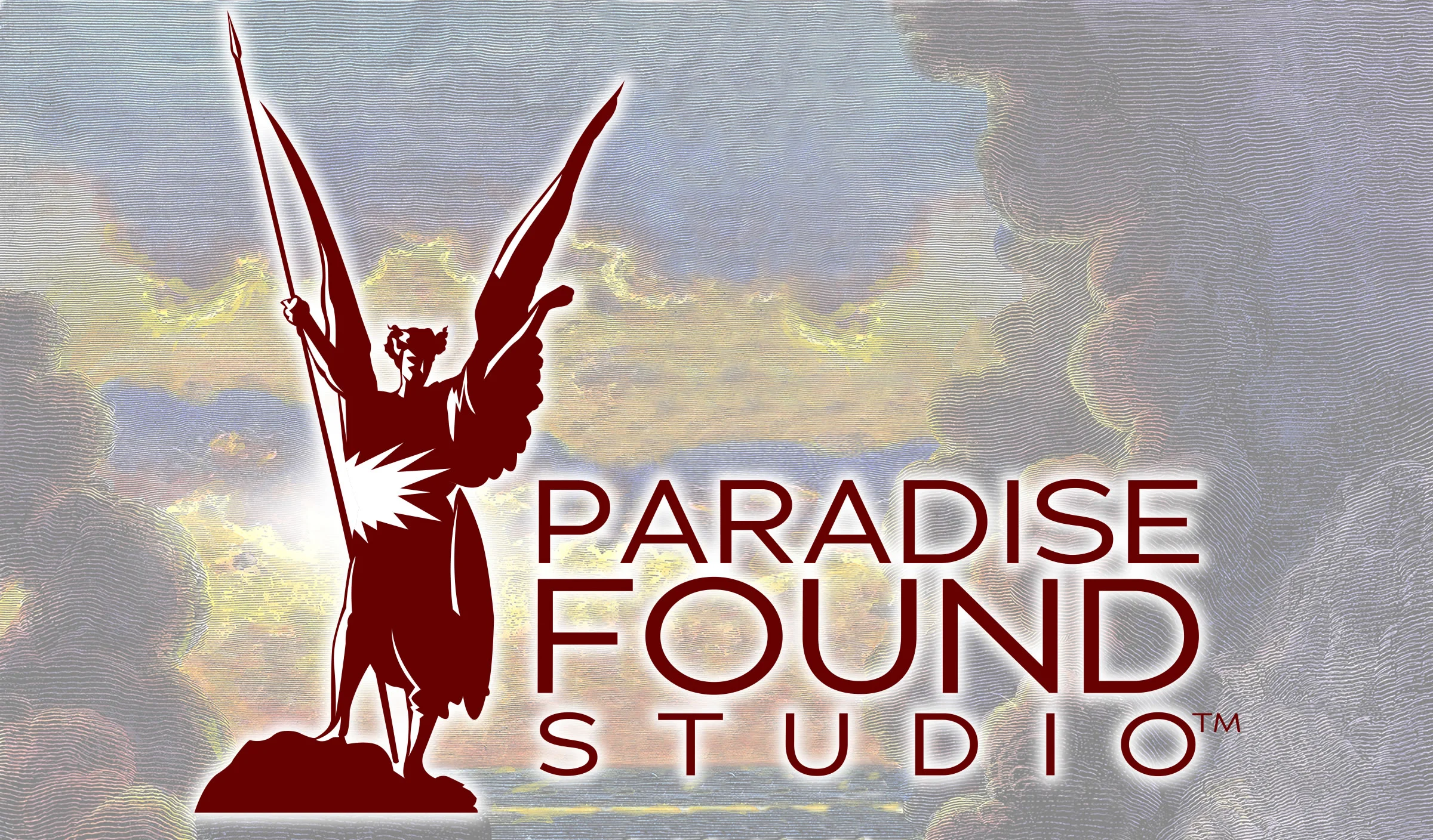 Final logo with a fancy vignetted background.