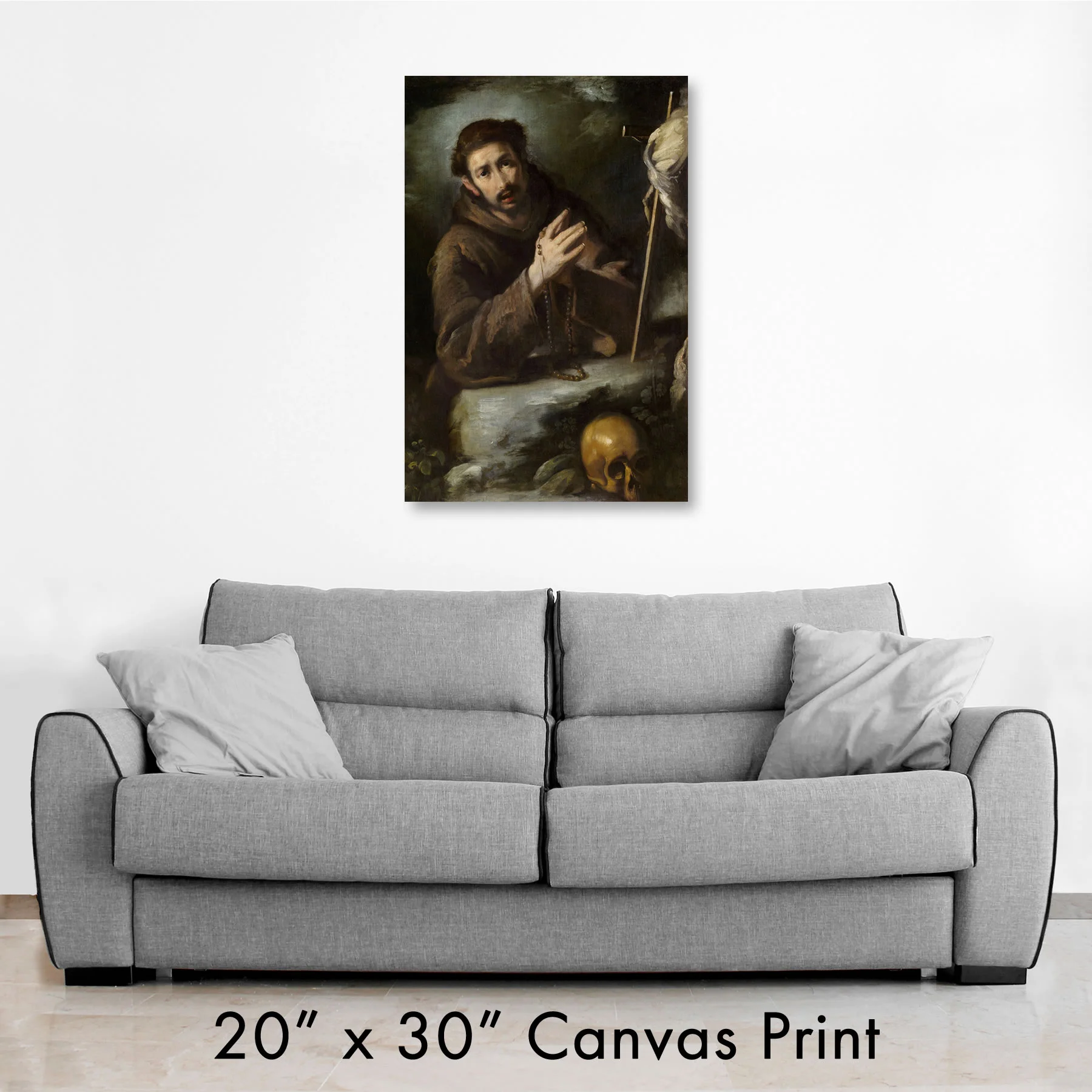 Strozzi_Saint Francis in Prayer_20x30.jpg