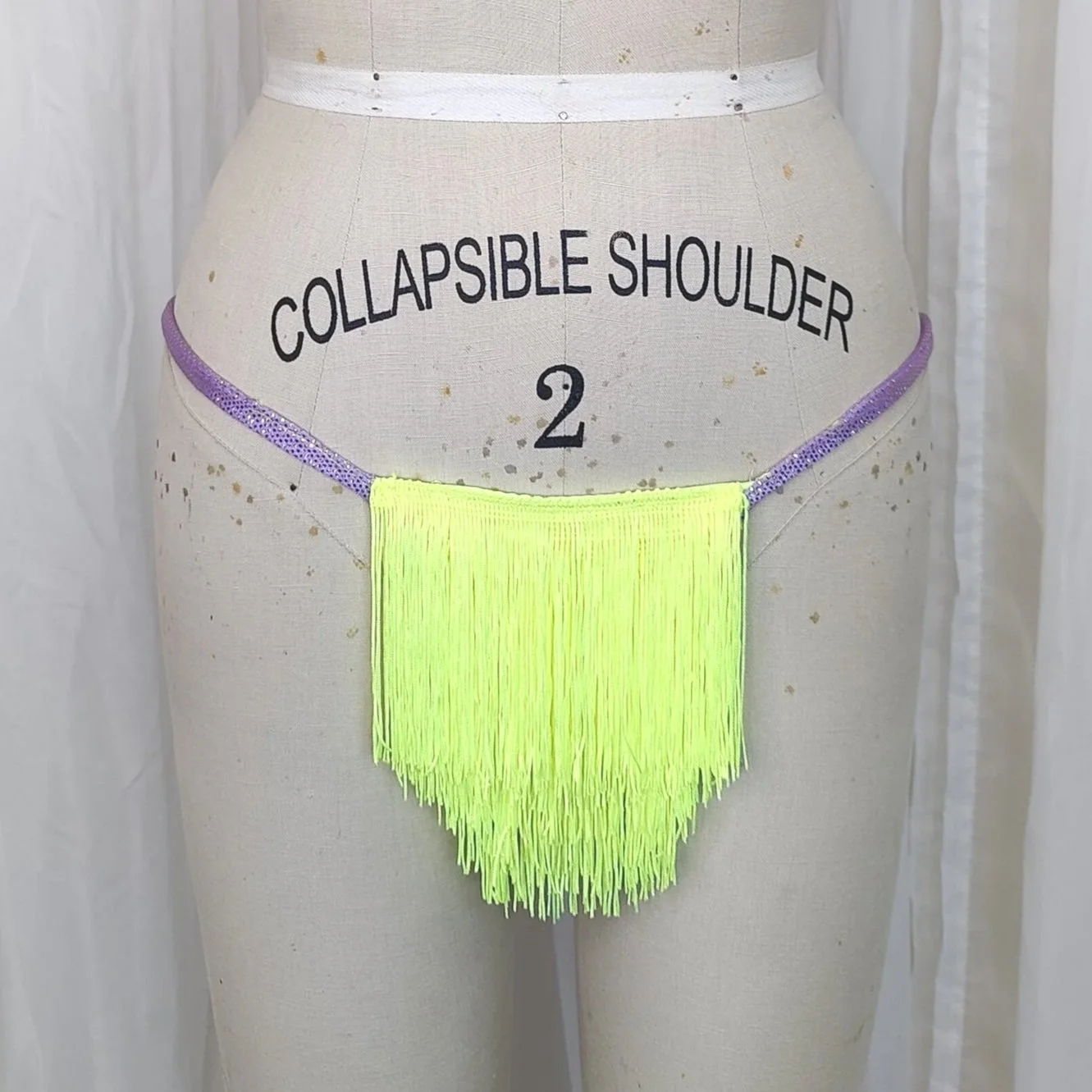 Lavendar & Neon Fringe