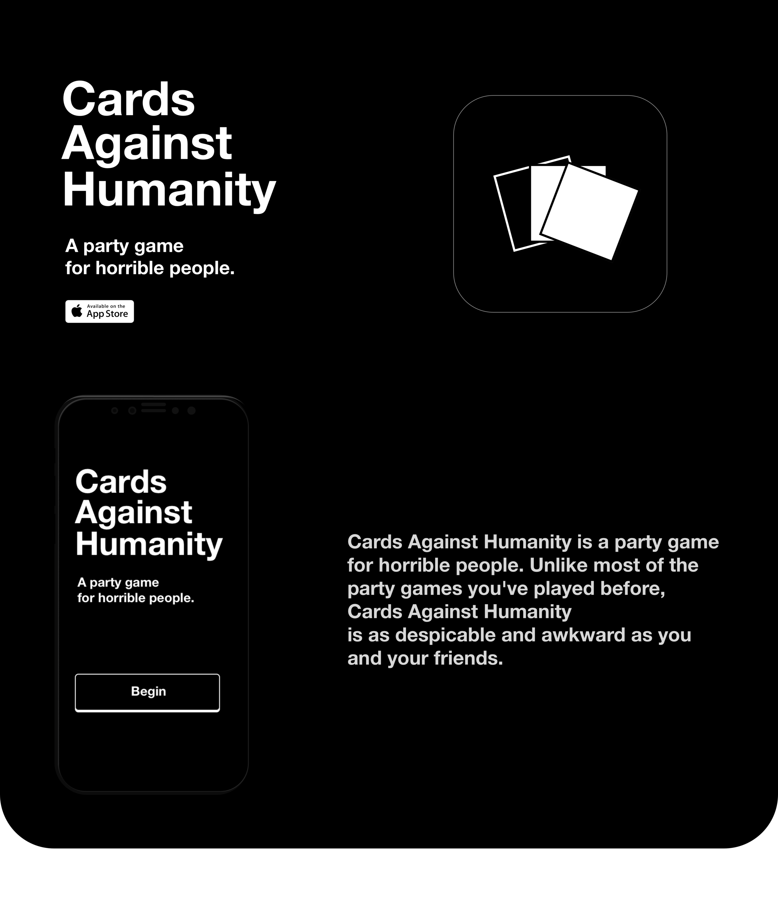 Cards Against Humanity App — javana boothe