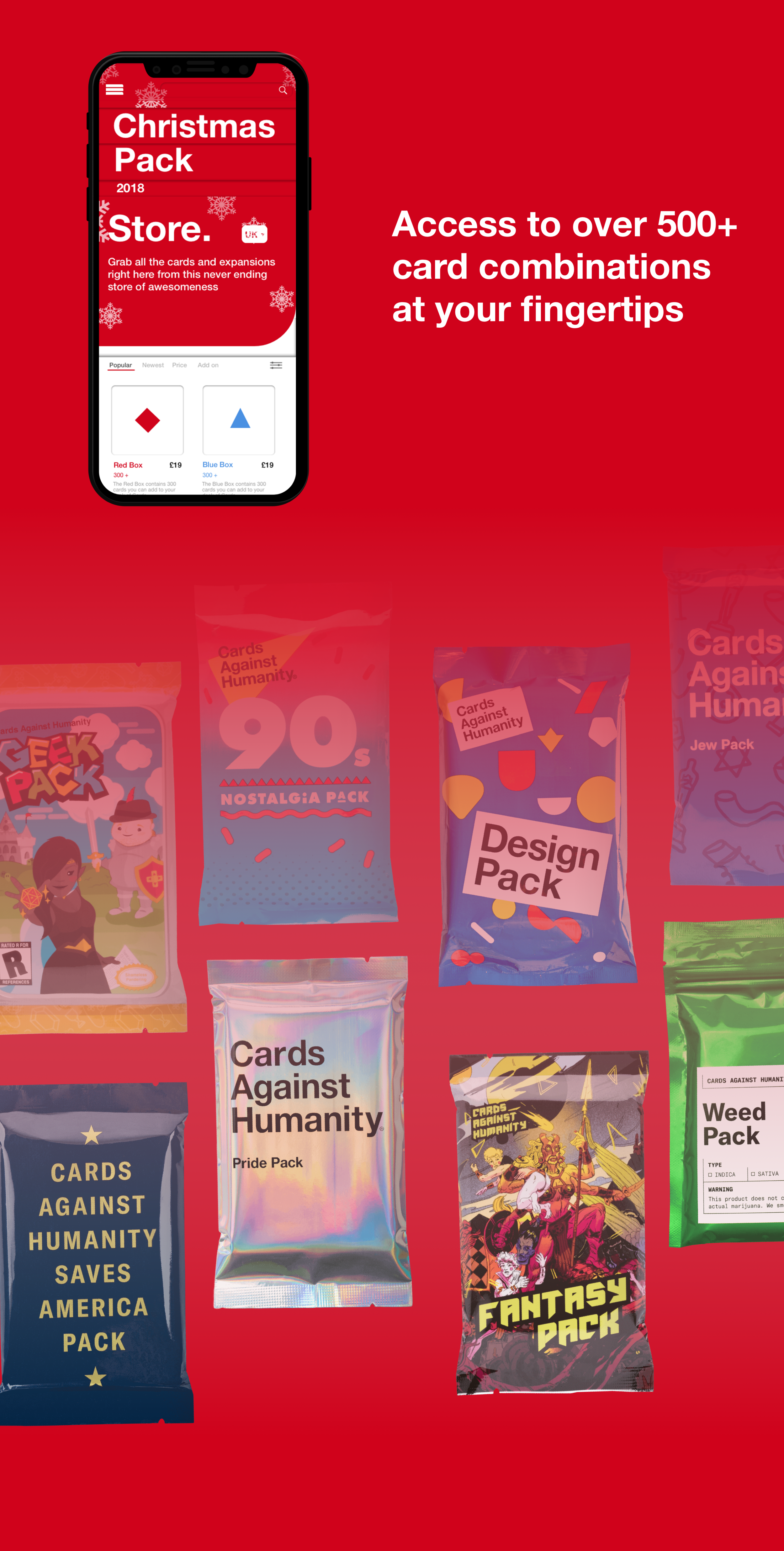 Cards Against Humanity App — javana boothe