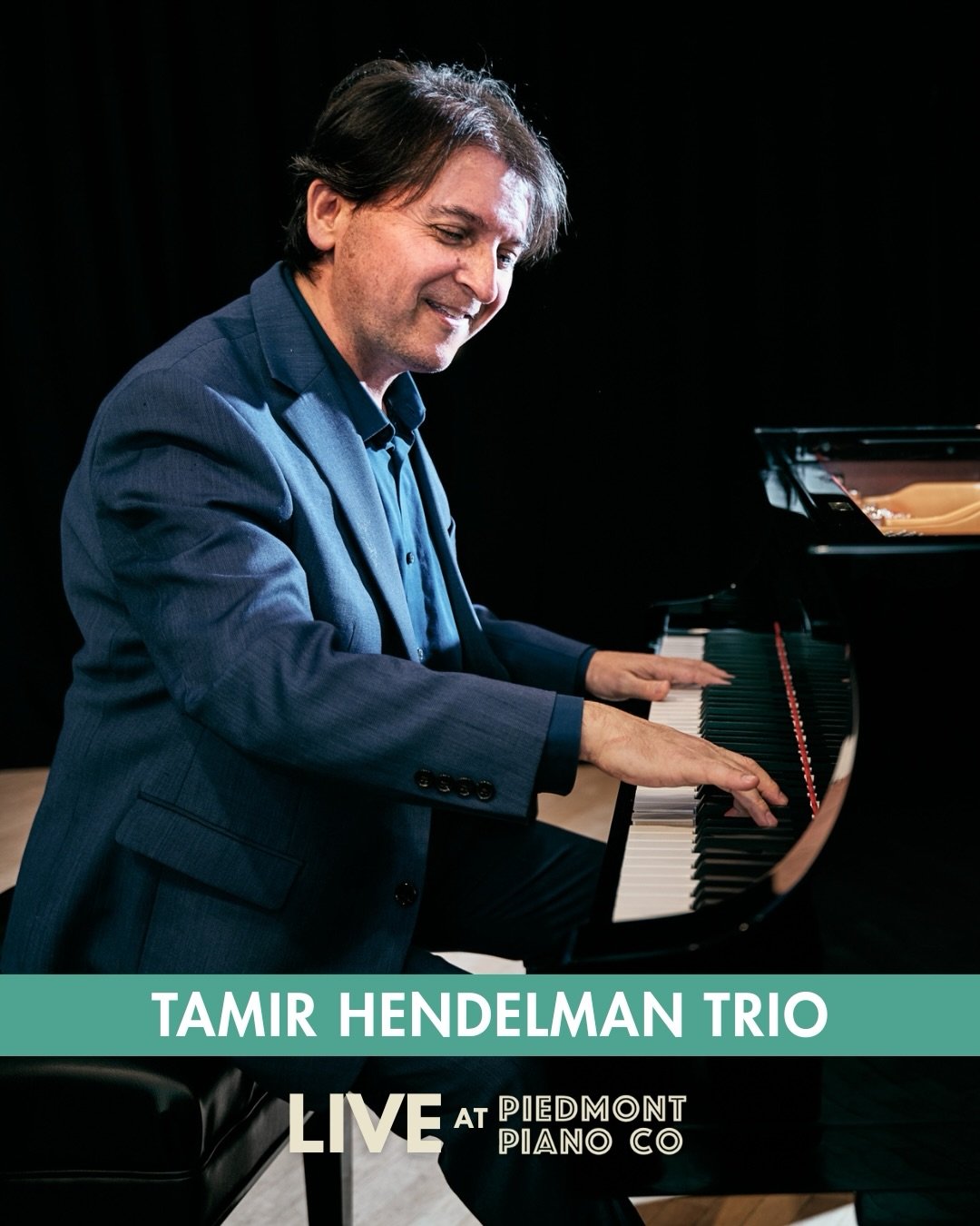 THIS SATURDAY 🎹 Tamir Hendelman Trio ⁠
Live at Piedmont Piano | January 24, 2026⁠
⁠
Jazz pianist Tamir Hendelman returns to the piano store, this time with his trio featuring Kevin Axt (bass) and Lorca Hart (drums). The evening will be a special tri