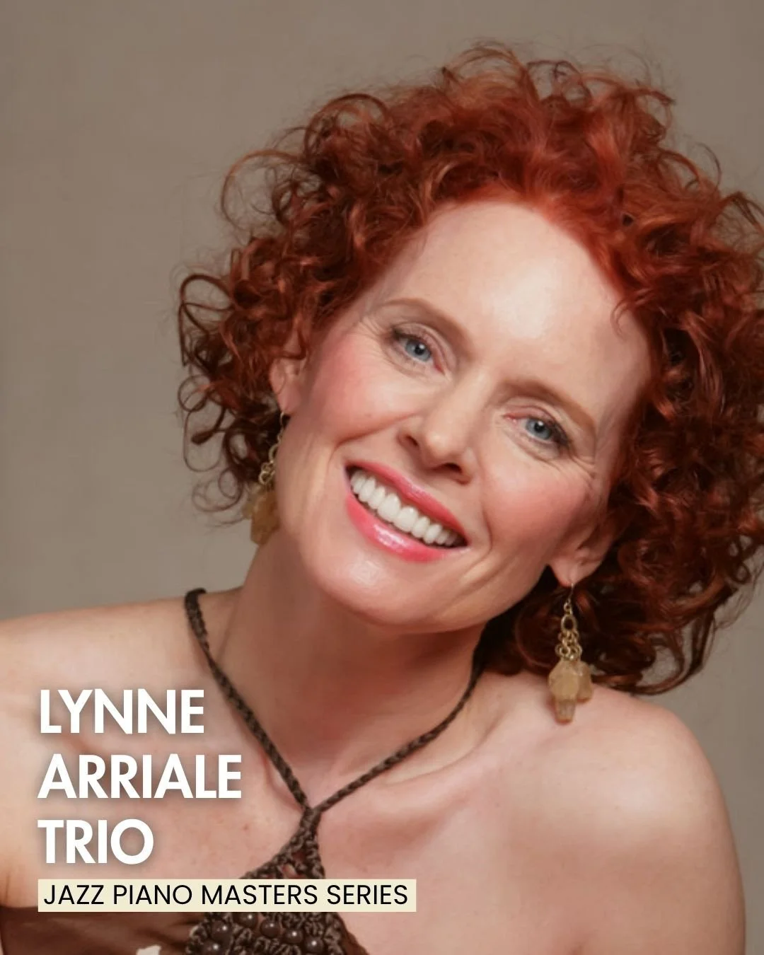 This Weekend 🎶 Lynne Arriale Trio | Jazz Piano Masters Series⁠
Saturday, April 25, 2026 | 5:30 PM⁠
⁠
&ldquo;One of the most exciting pianists in contemporary jazz&rdquo; (The Guardian, UK), pianist-composer Lynne Arriale has performed on internation