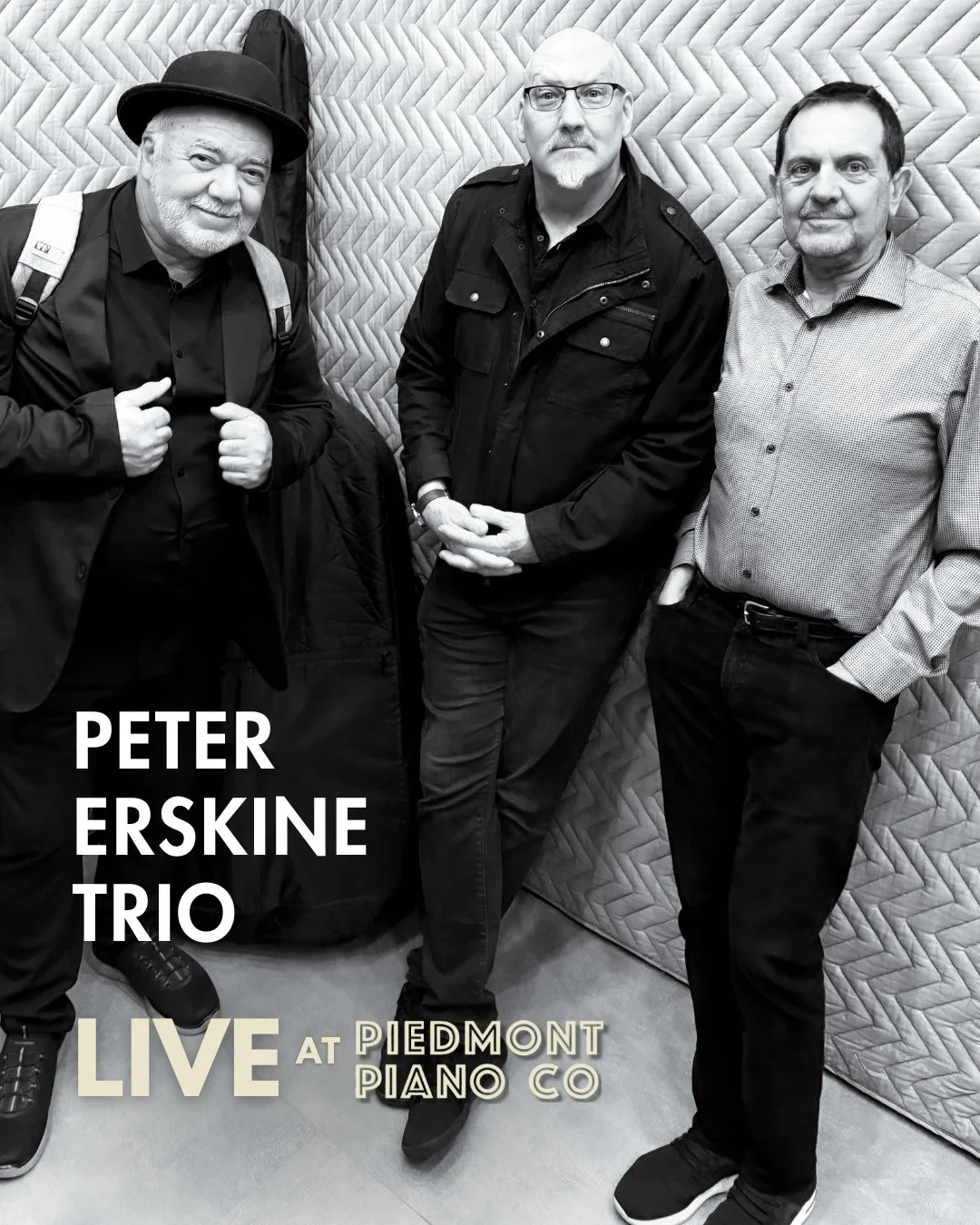 Live at Piedmont Piano 🎶 Peter Erskine Trio (Second Show Added!)⁠
Wednesday, May 20, 2026 | 5:30 PM &amp; 8:00 PM⁠
⁠
Two-time GRAMMY winner and drumming icon Peter Erskine brings his trio featuring longtime collaborator Alan Pasqua on piano and Scot