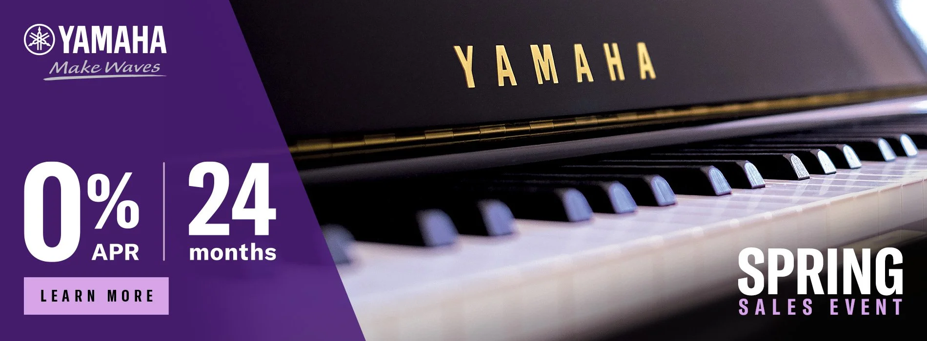 YAMAHA SALE - 0% FINANCING OFFER