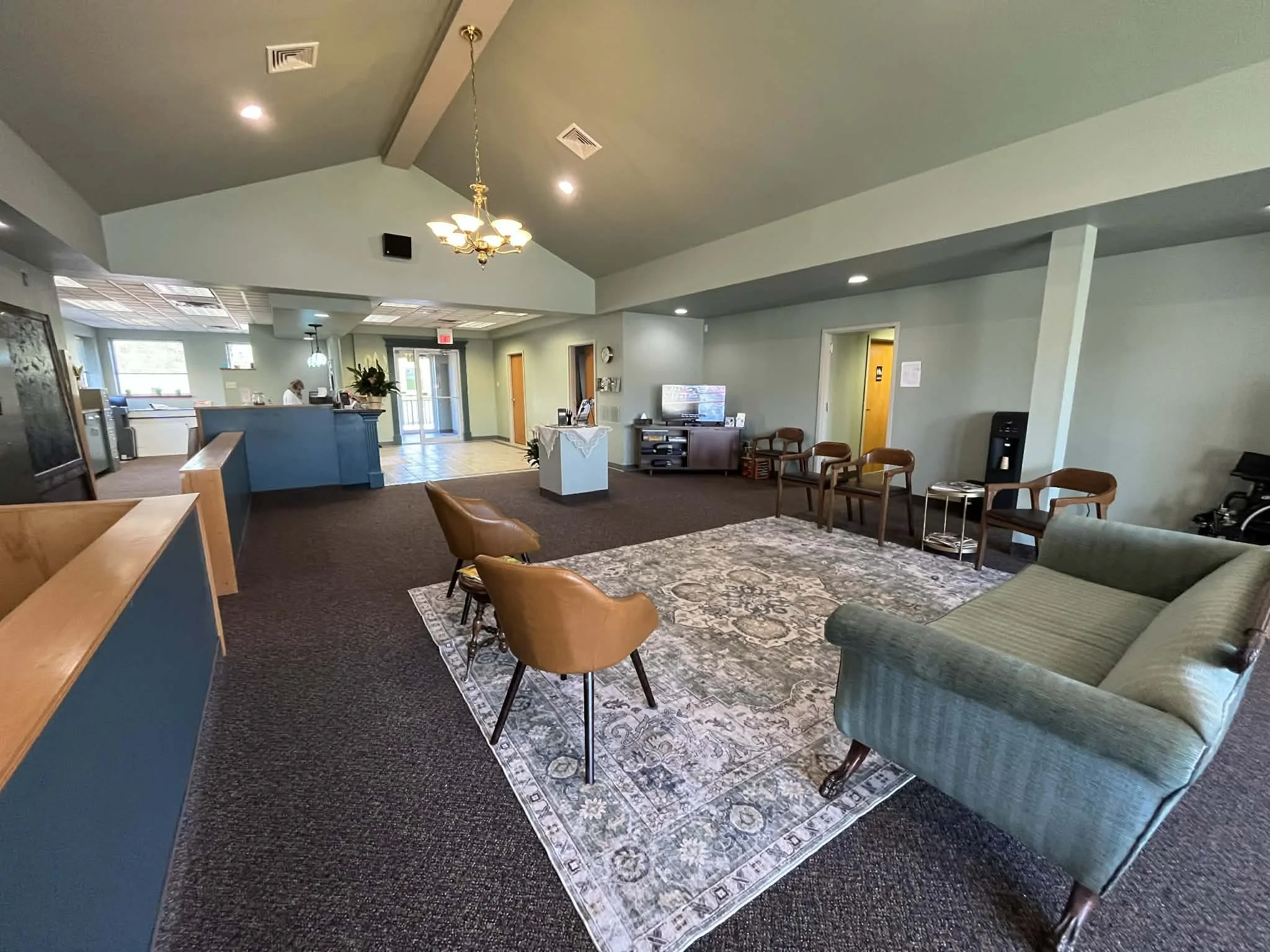 Back Mountain Hearing Care waiting room