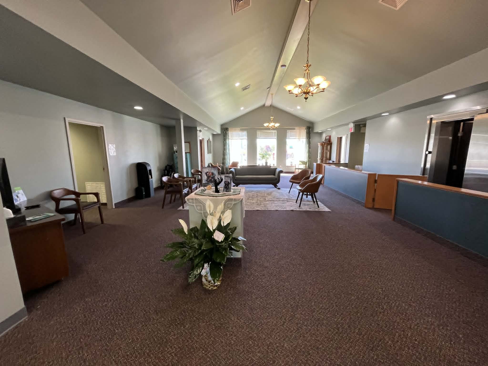 Back Mountain Hearing Care waiting room