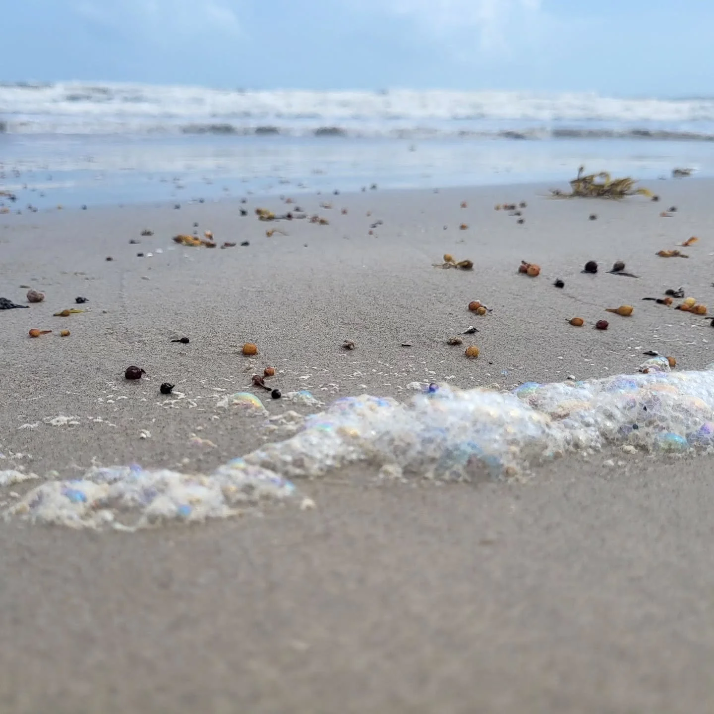 Keep looking for the glimmers.

The pretty stones on your path.

Rainbow bubbles in the foam on the beach. 

The majestic colors of the sky during sunset time.

The warmth of the sun on your face.

You're worthy of feeling good.

It's okay to take so
